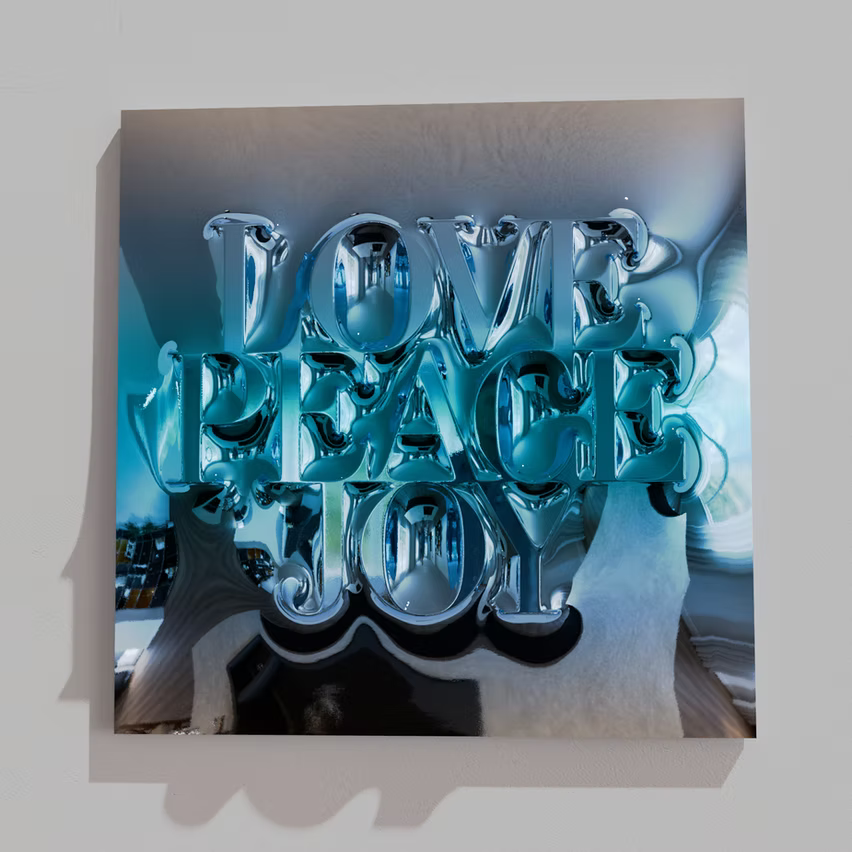 Words Series - Love Peace Joy