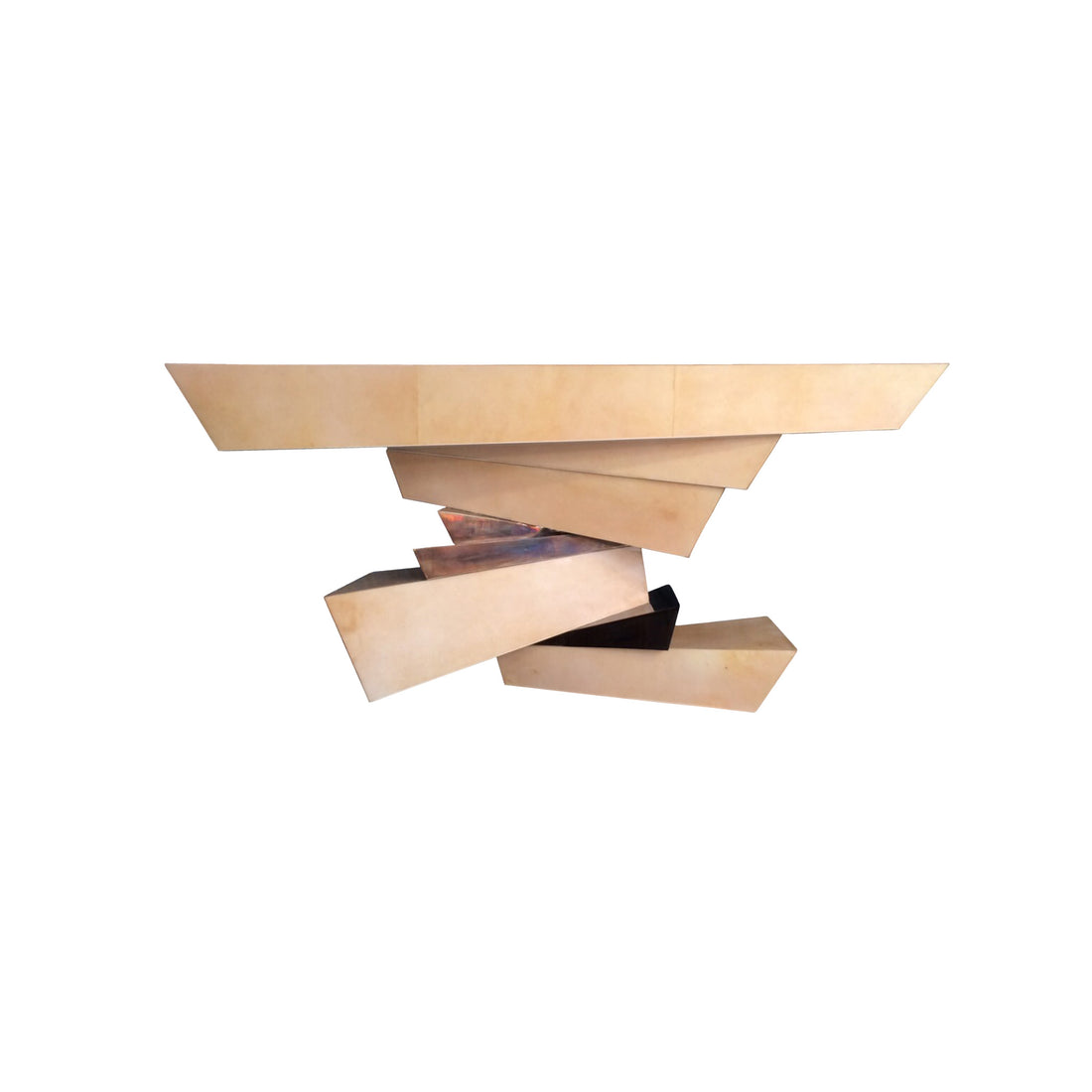 Plateau Console (Natural & Bronze)