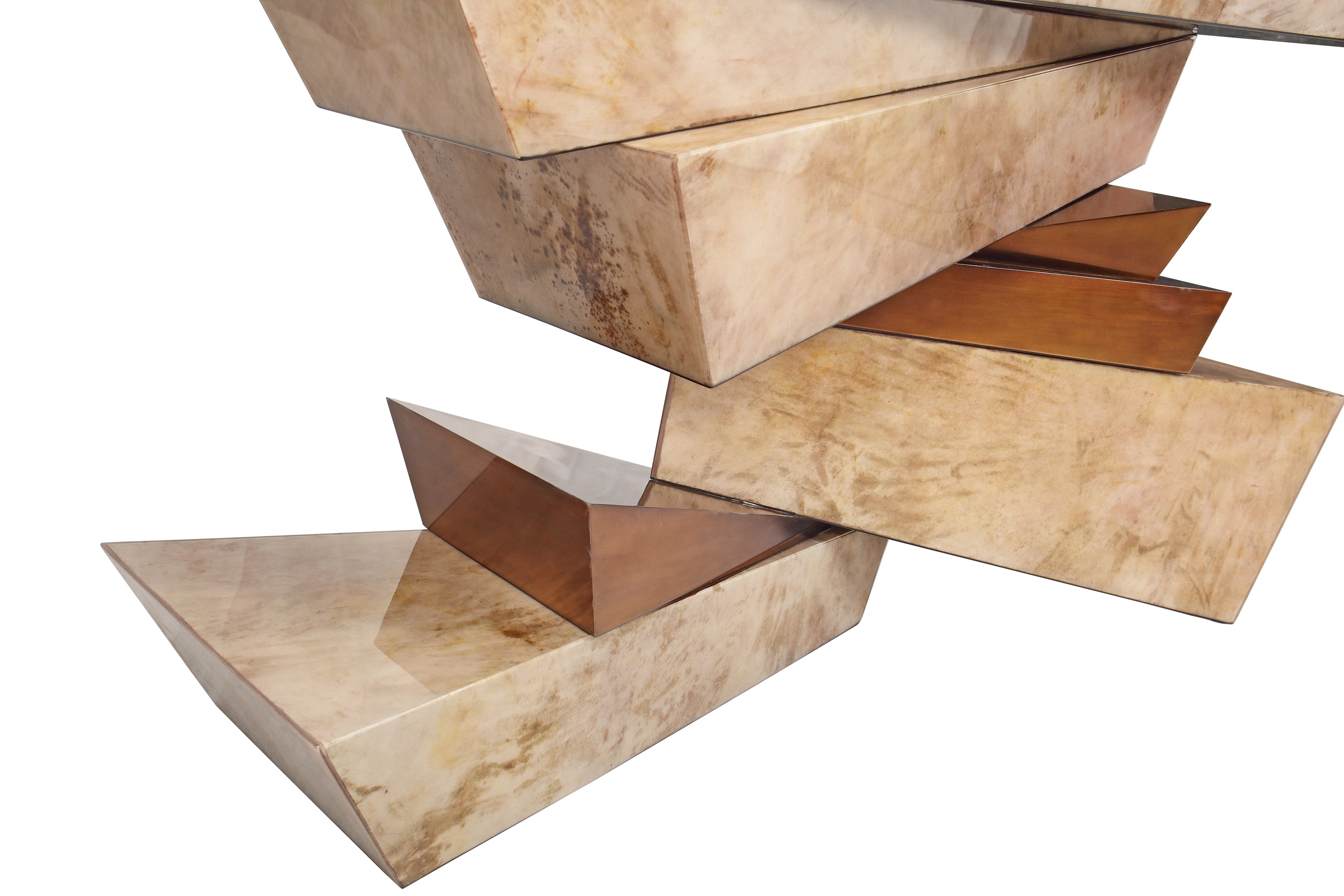 Plateau Console (Tan Bronze)