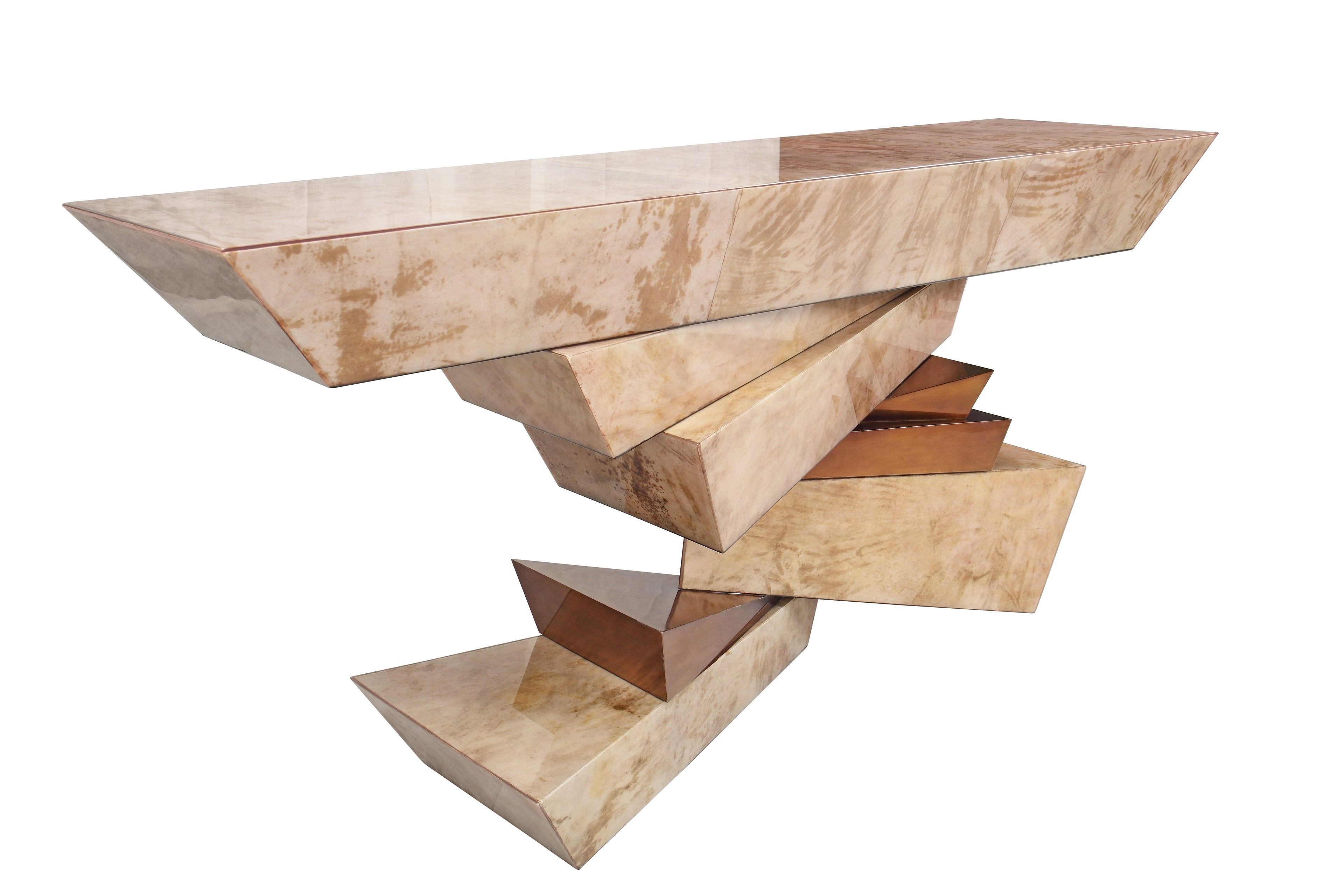 Plateau Console (Tan Bronze)