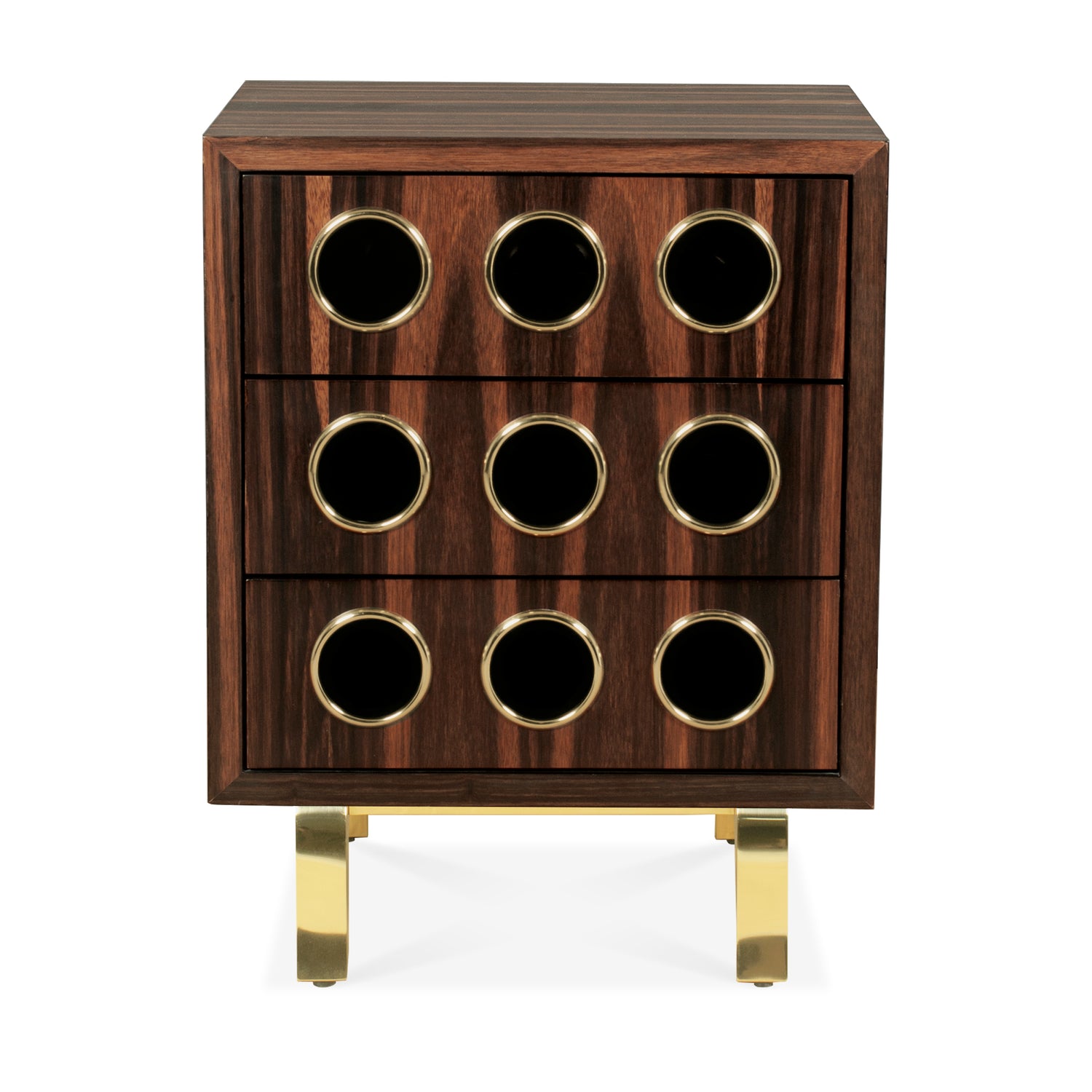 Marseilles Ebony Side Table