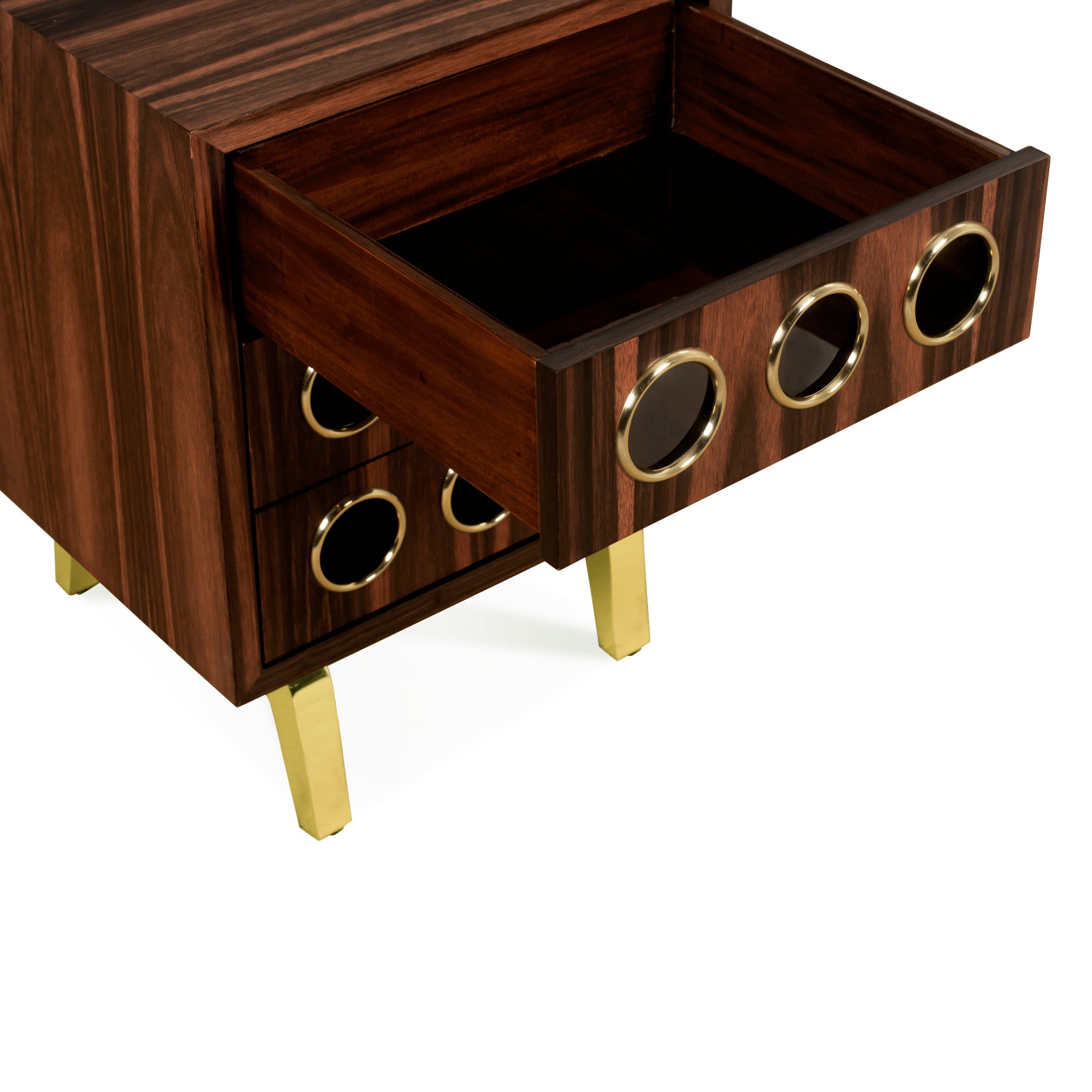 Marseilles Ebony Side Table