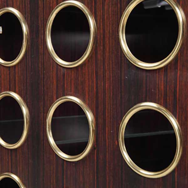 Marseilles Cabinet 2 Doors (Ebony)