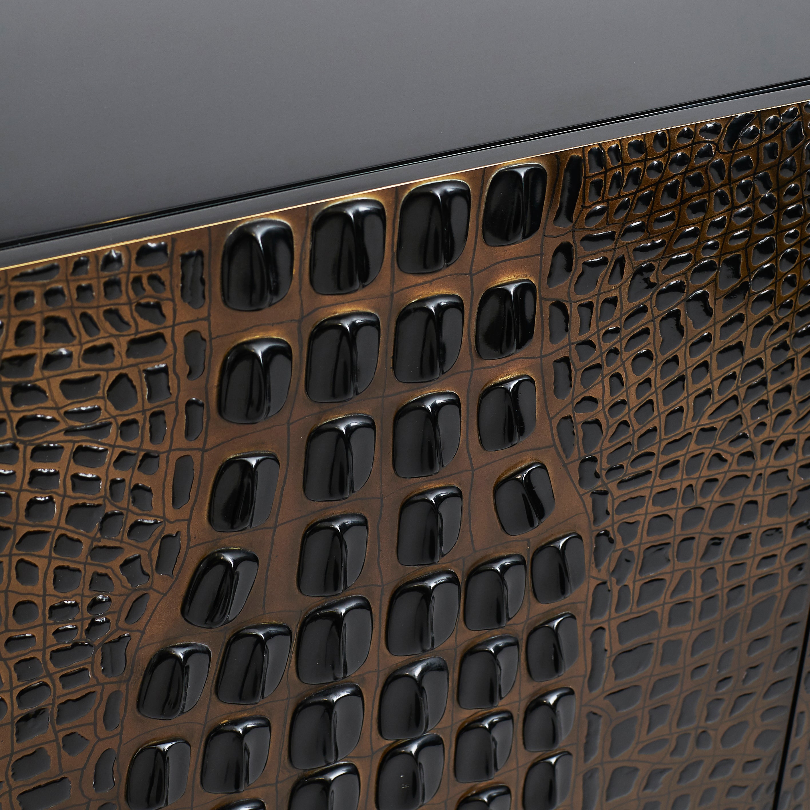 Crocodile Horn Back Credenza