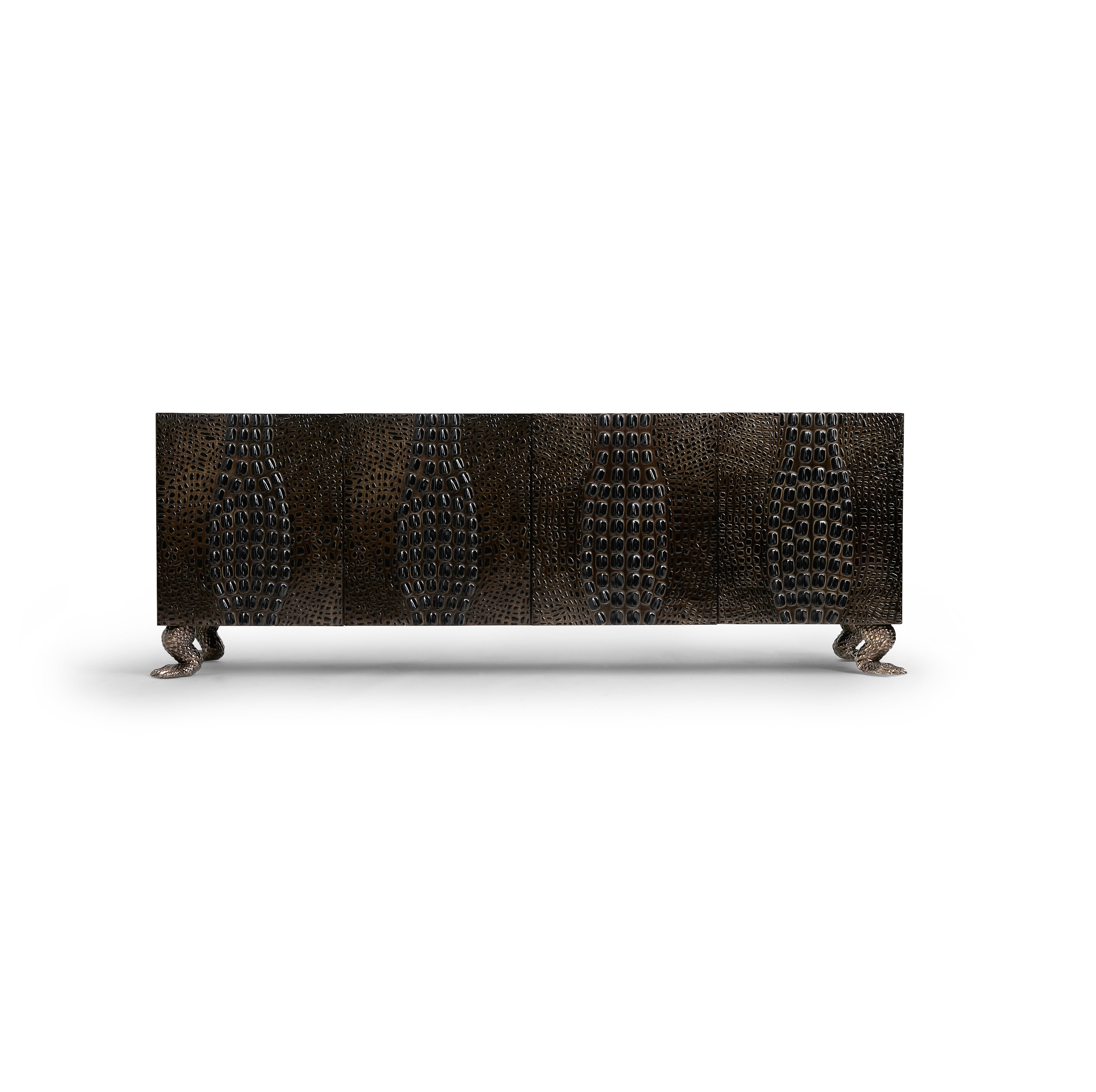 Crocodile Horn Back Credenza