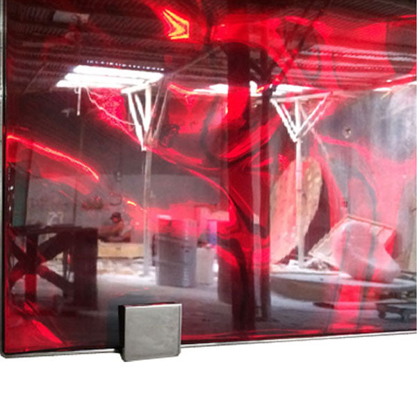 Aqua Art Mirror (Lava Red)