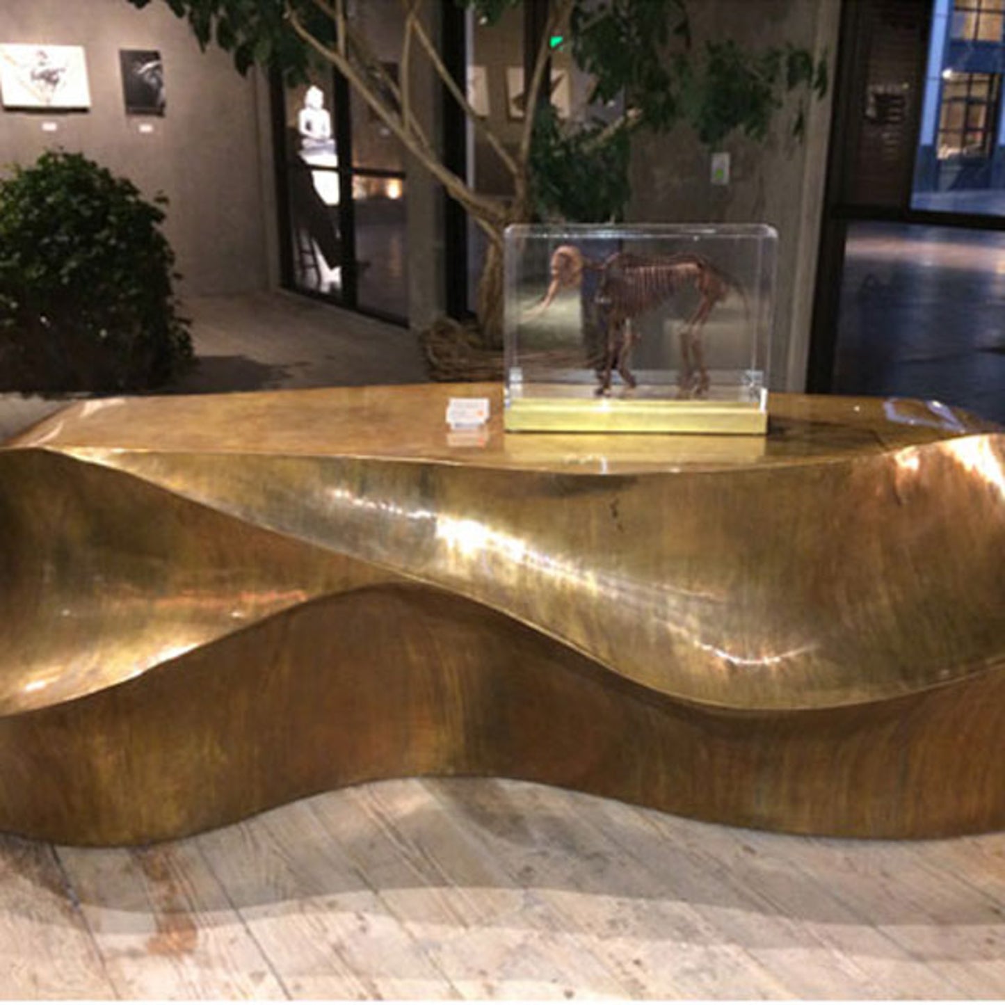 Aqua Console Table