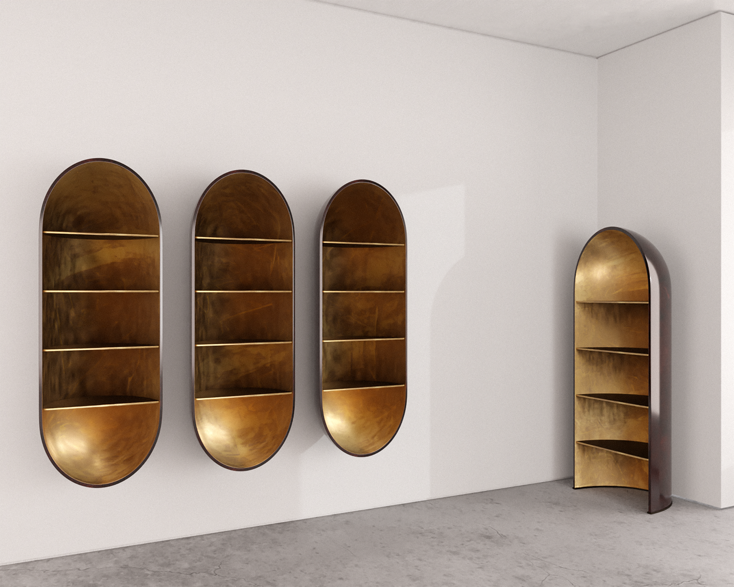 Arch Wall Mounted Shelf