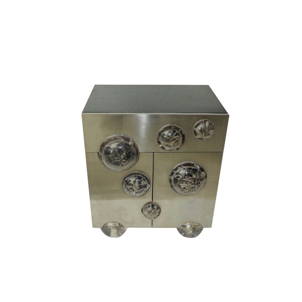 Bubble Nightstand Stainless
