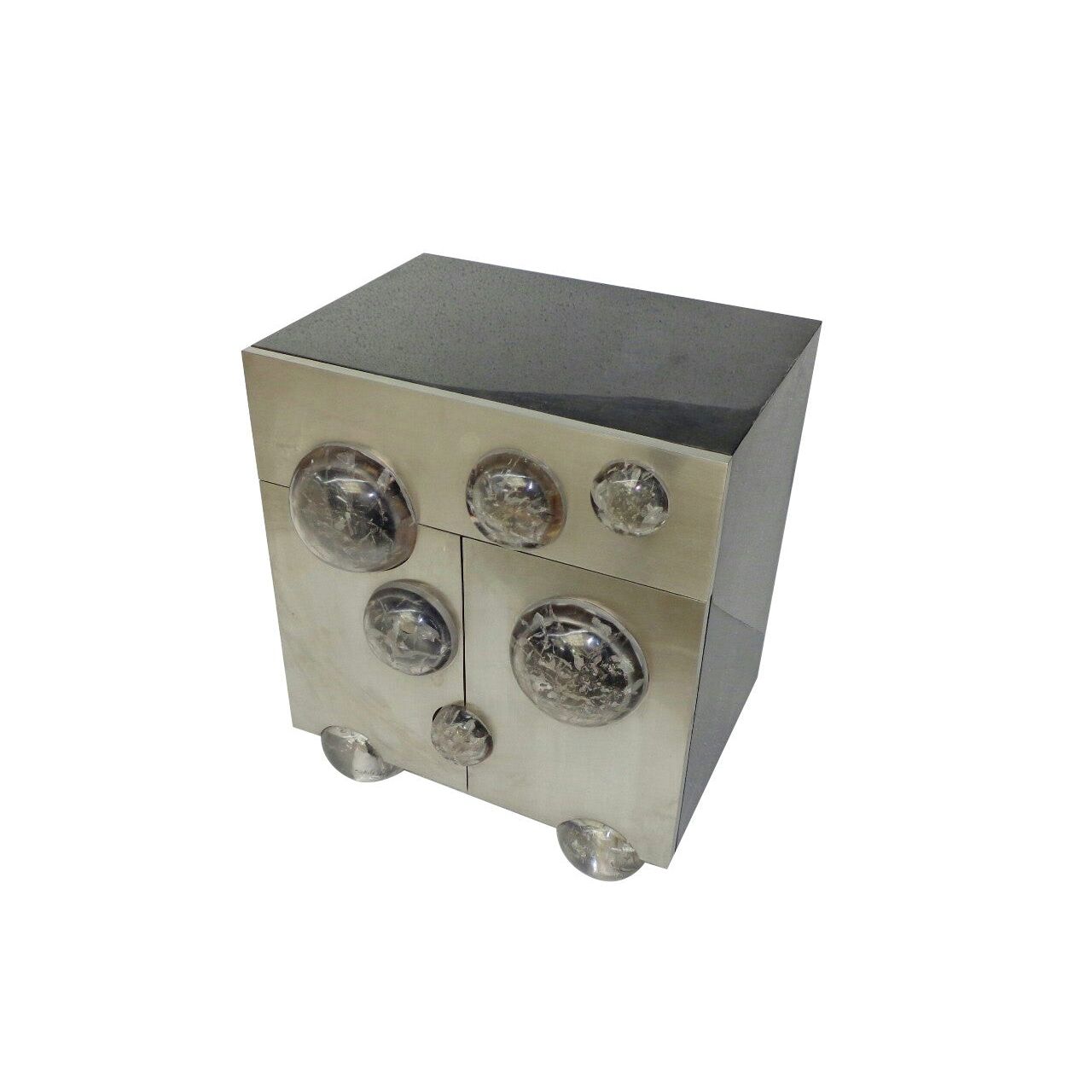 Bubble Nightstand Stainless