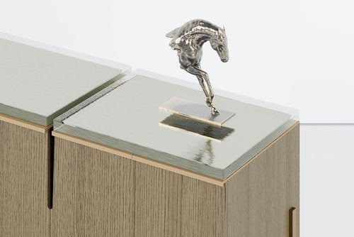 Bellena Cabinet with Glass Top