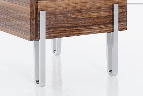 Ballena Side Cabinet with Glass Top