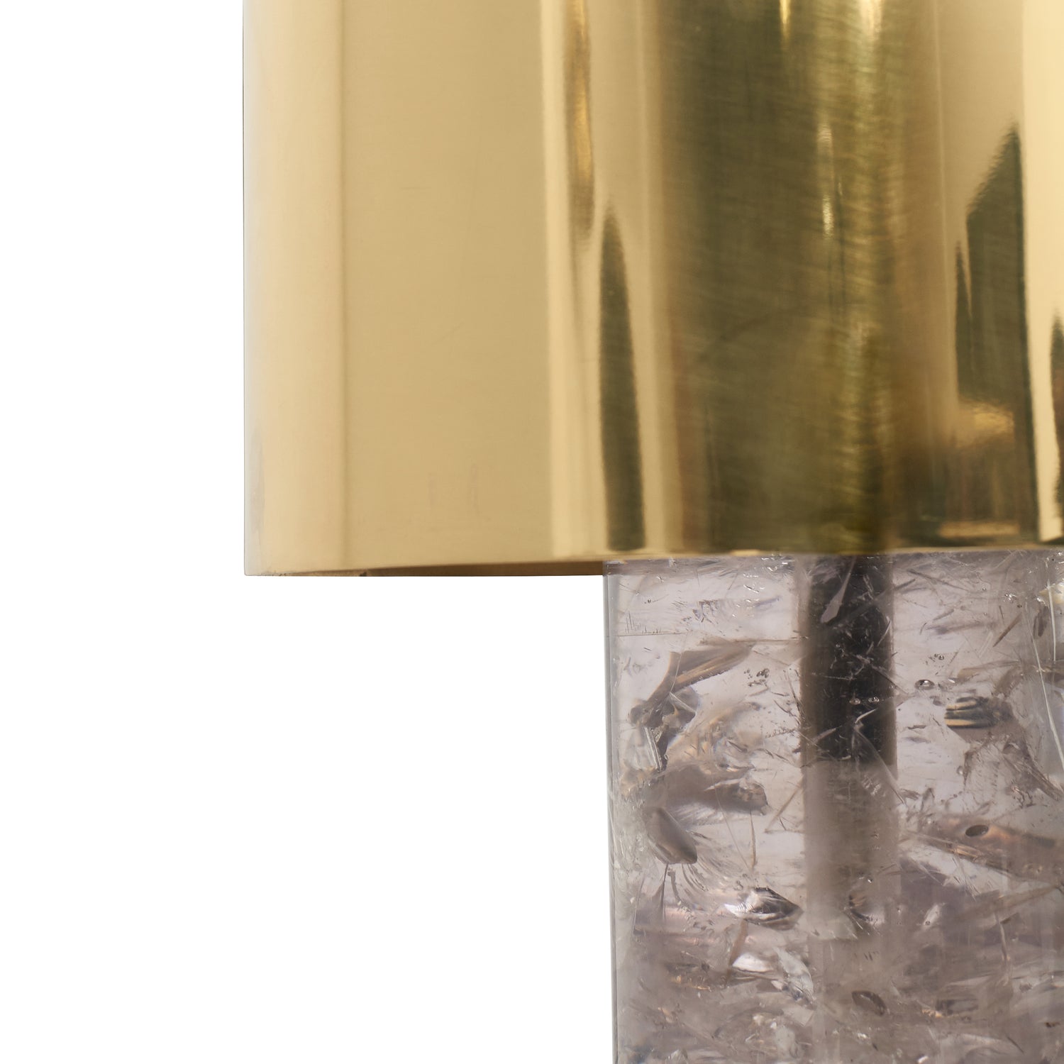 Brass on the Rock Table Lamp (Round)
