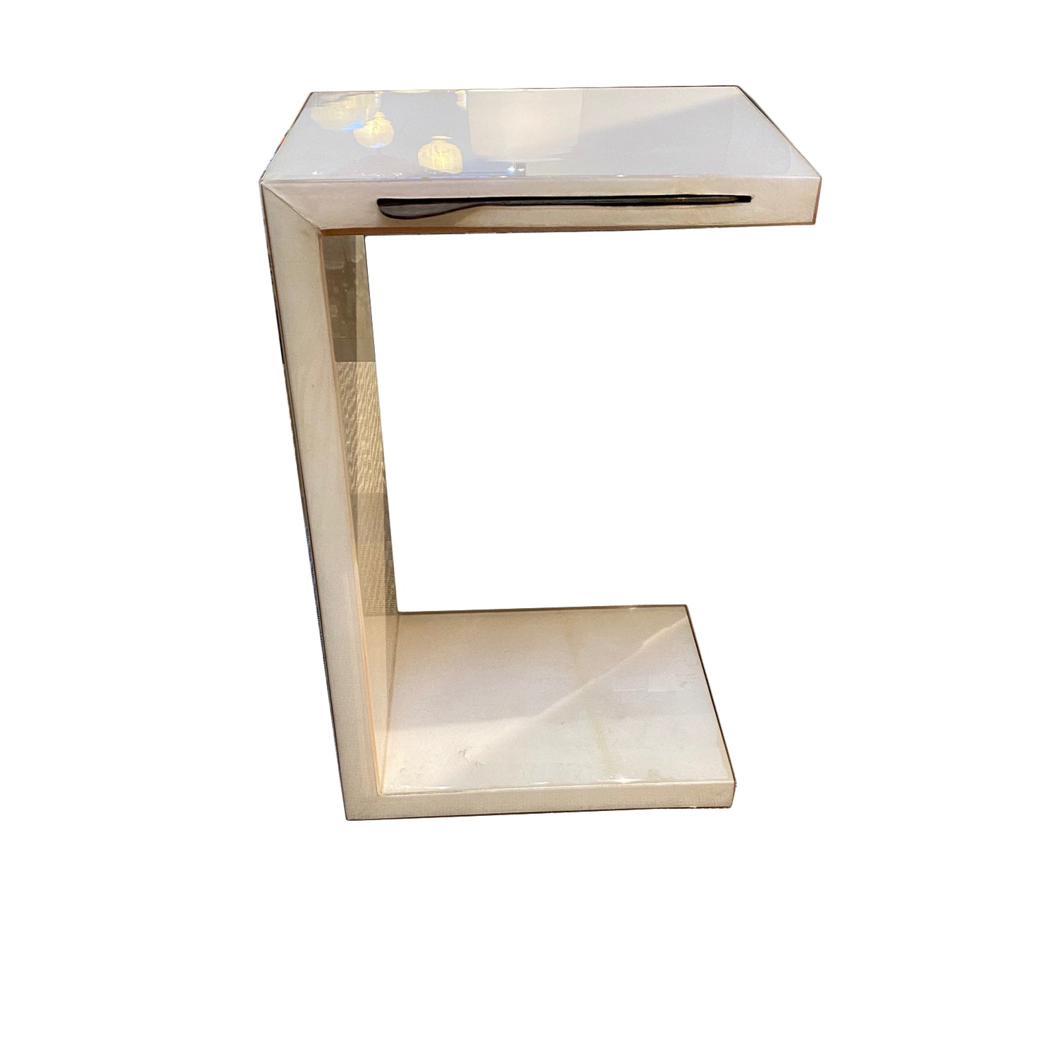 C Parchment Side Table
