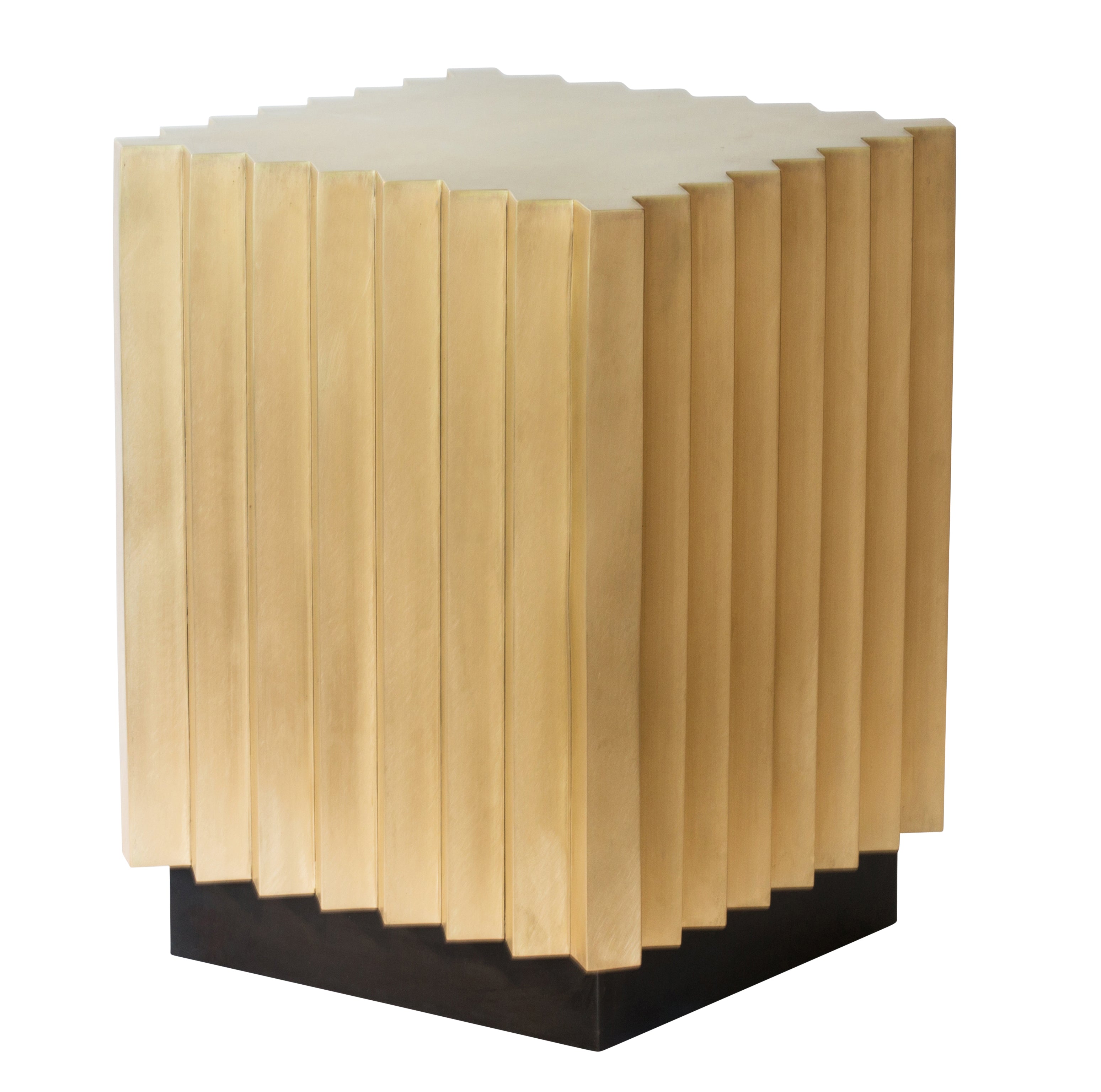 Corrugated Side Table