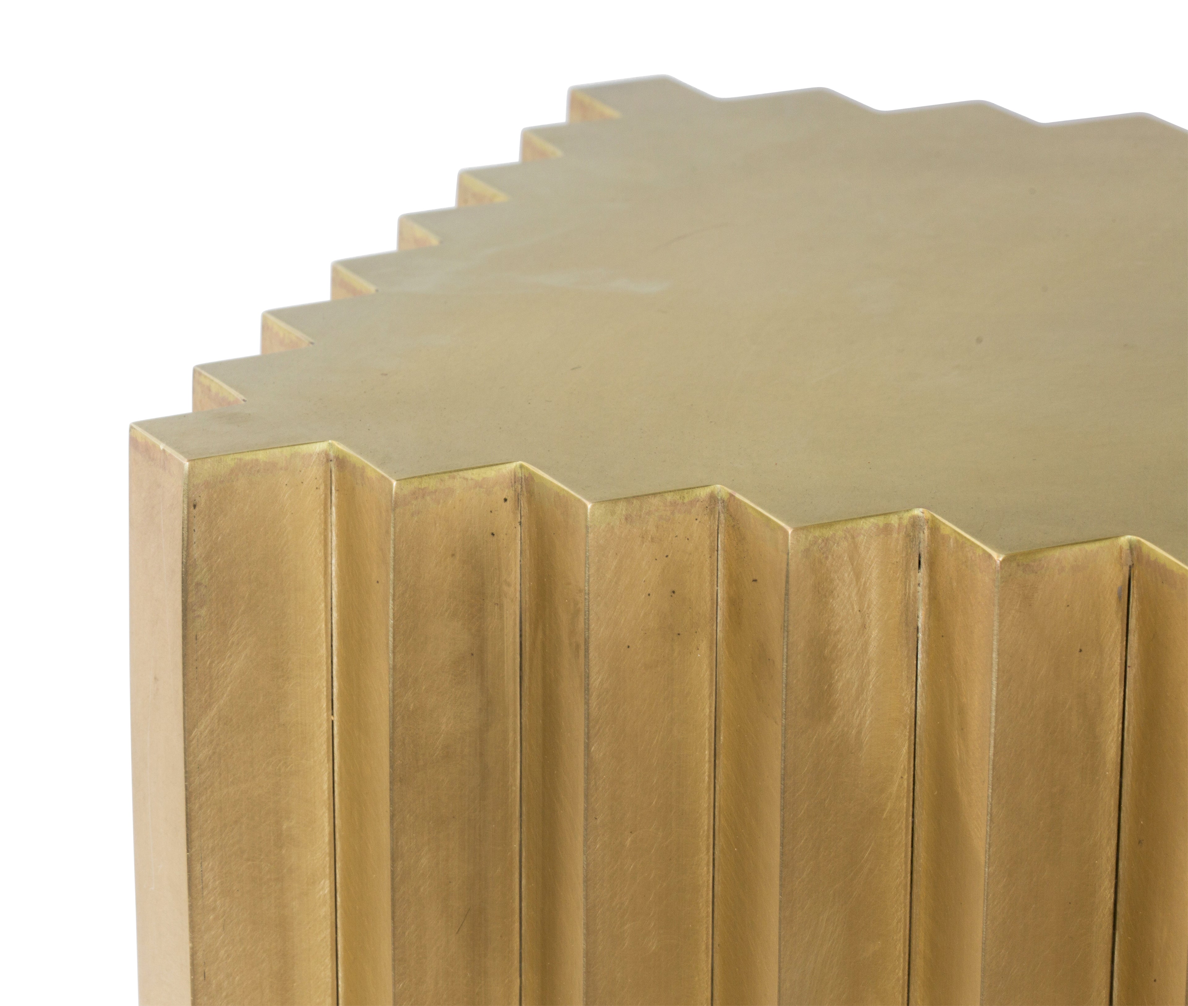 Corrugated Side Table