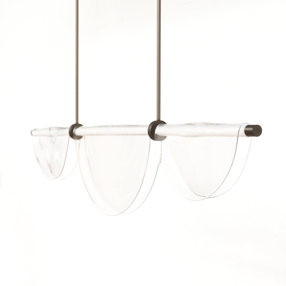 Cive Pliée Chandelier Clear