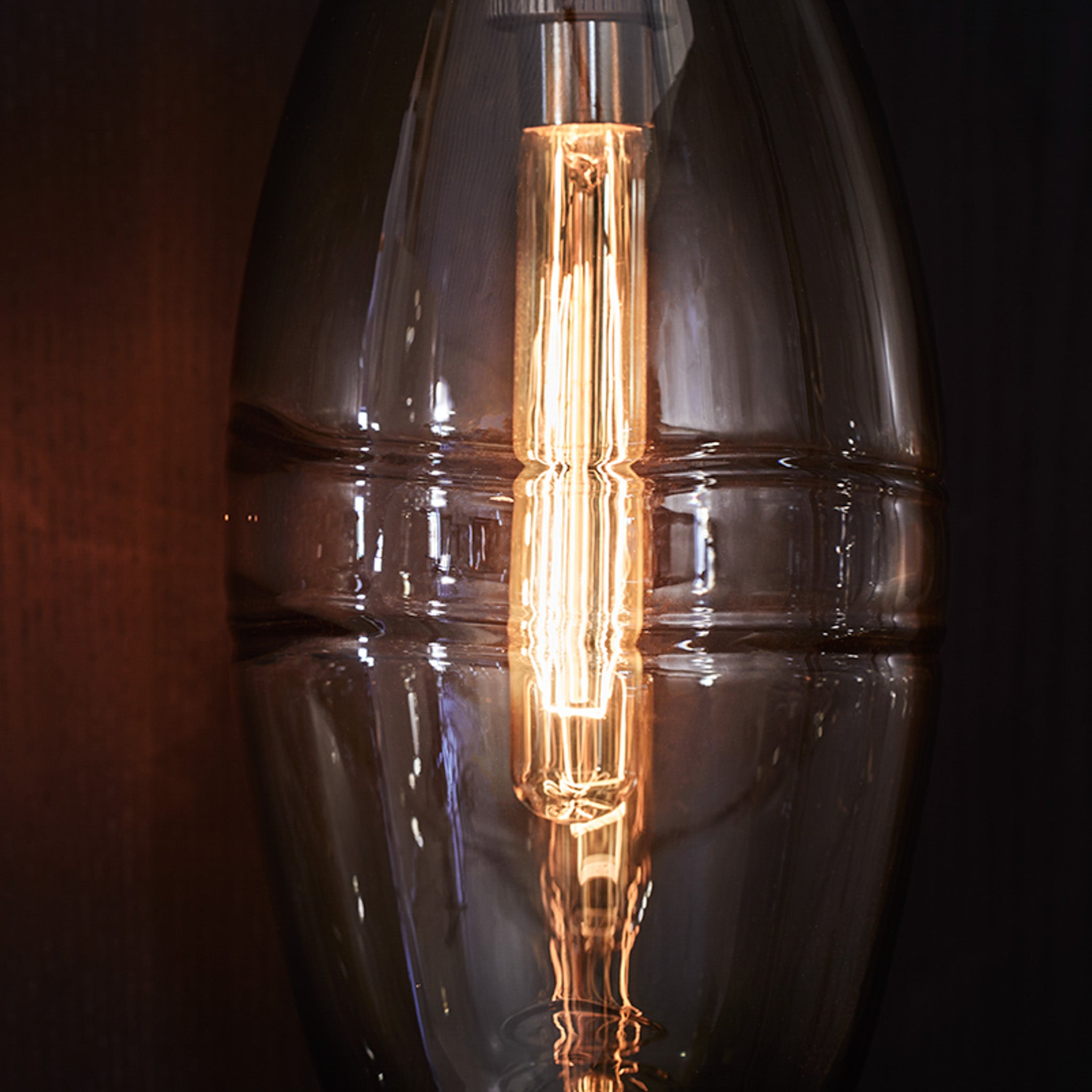 Clear Band Floor Lamp