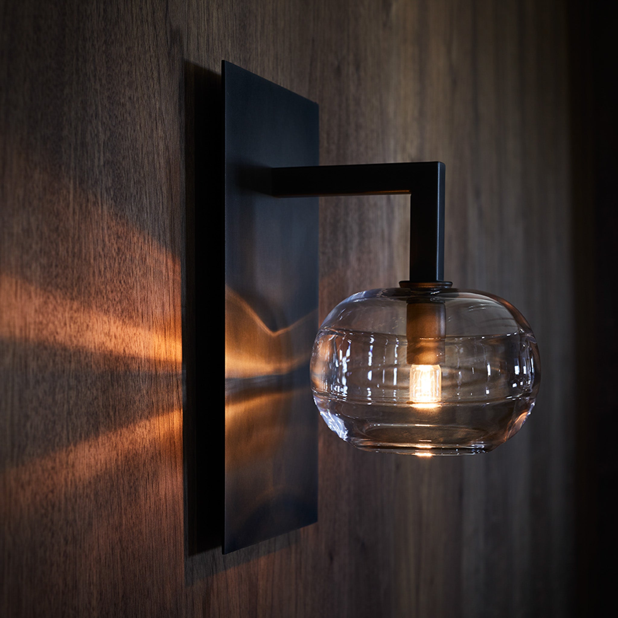 Clear Band Sconce