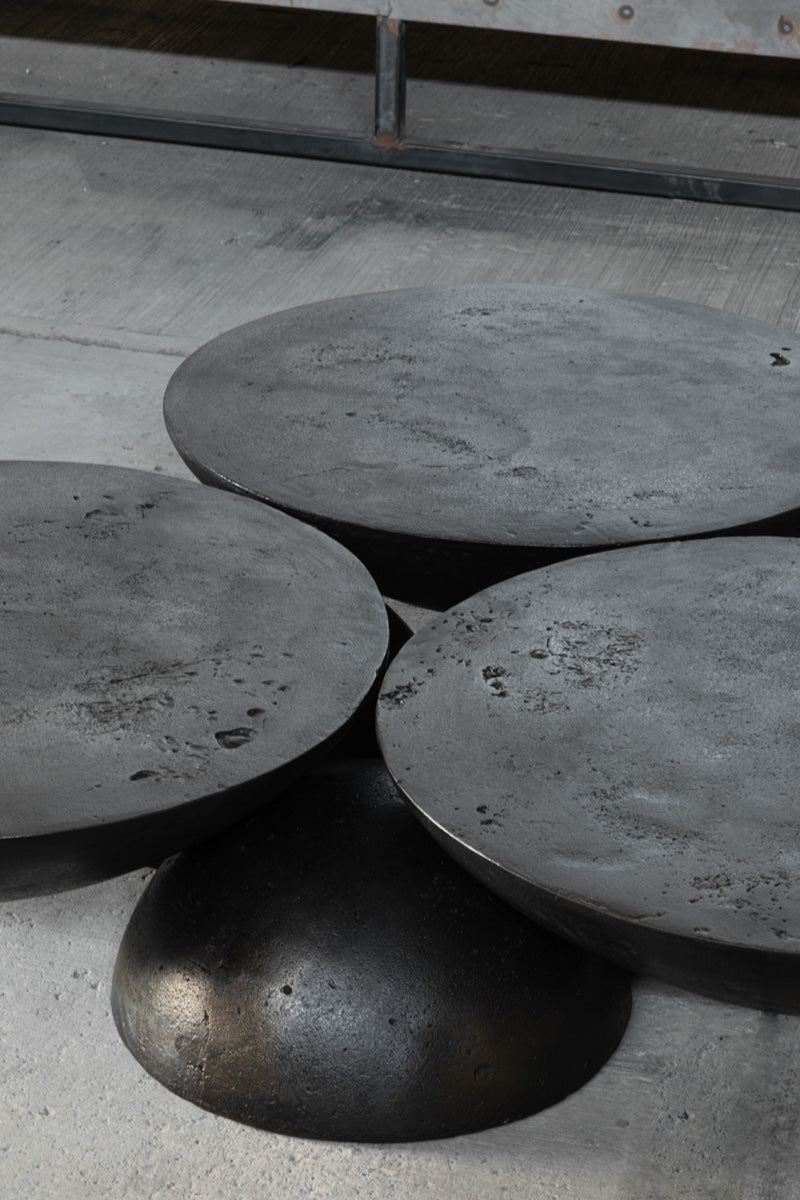 Copal Coffee Table in Patinated Bronze