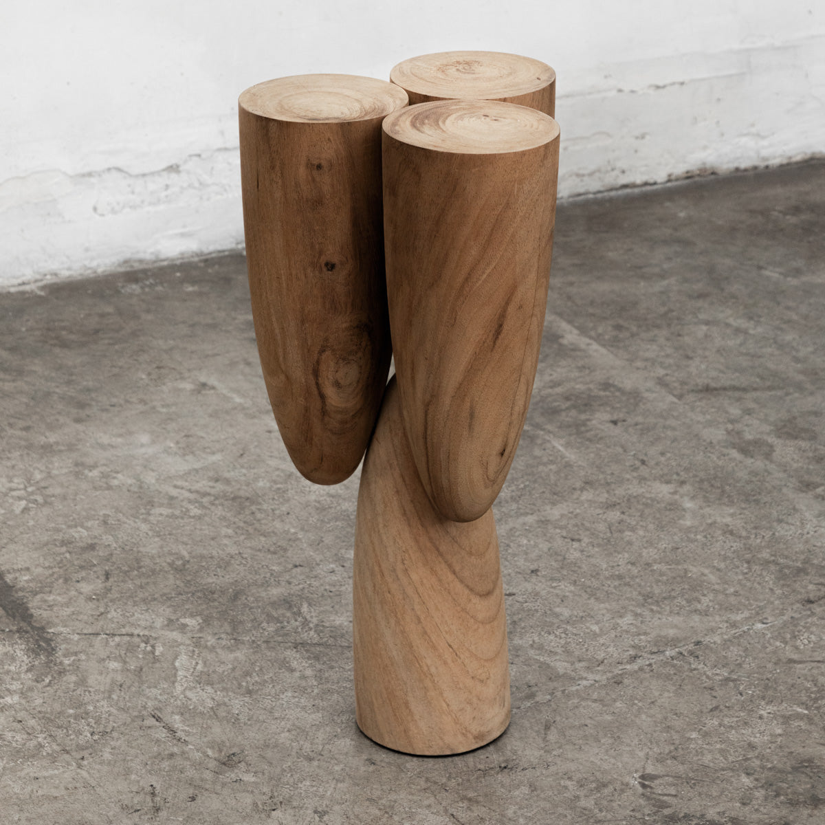 Copal Side Table in Parota Wood