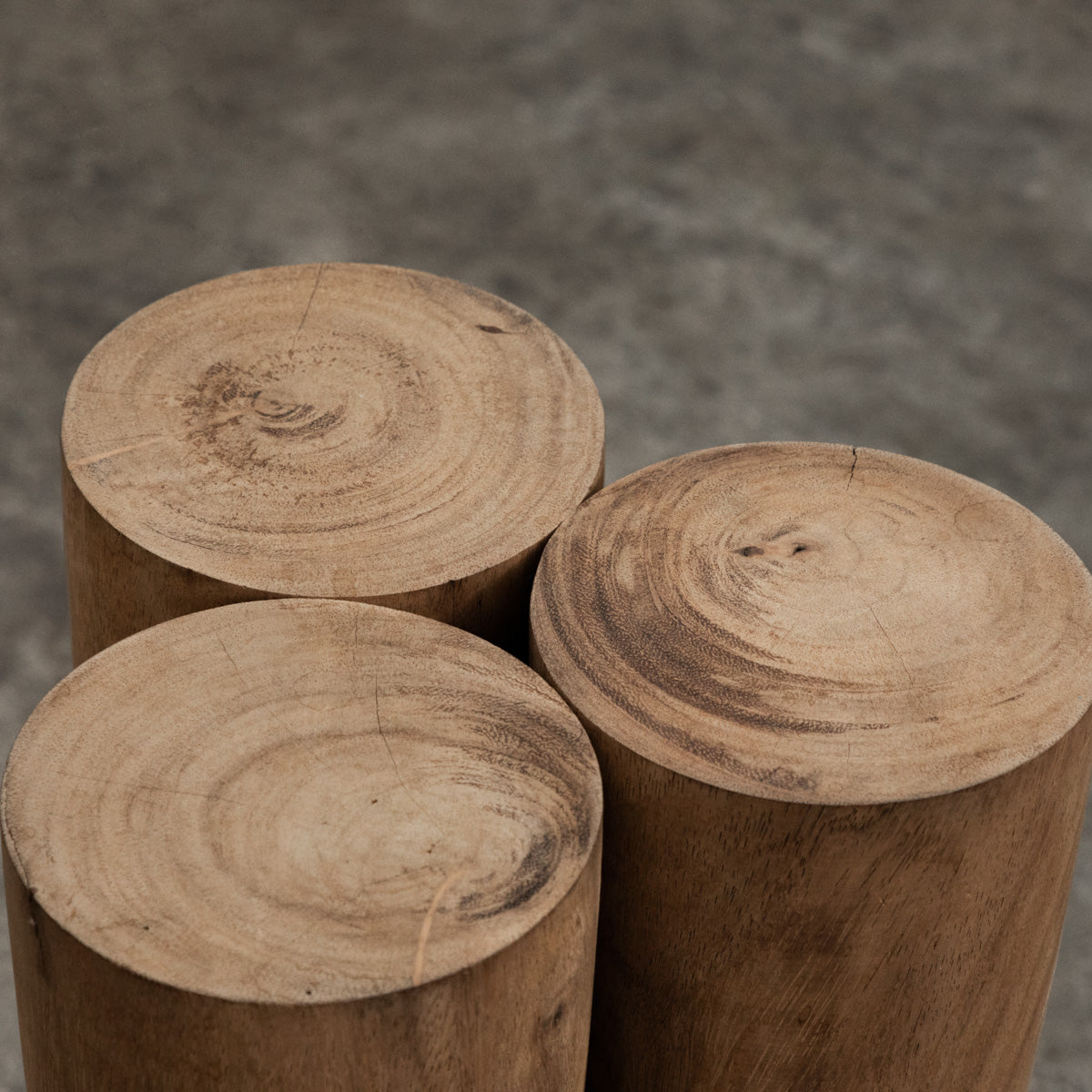 Copal Side Table in Parota Wood