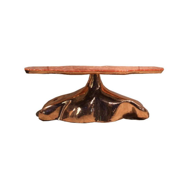 Copper Console Table