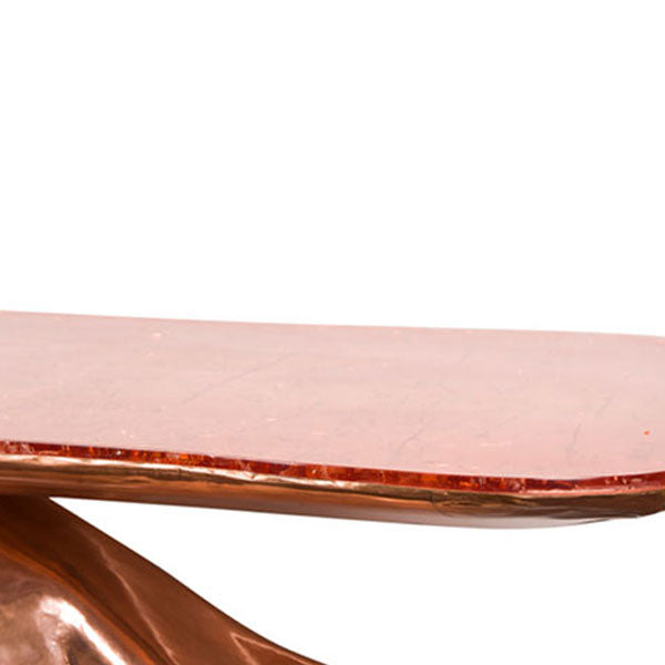 Copper Console Table