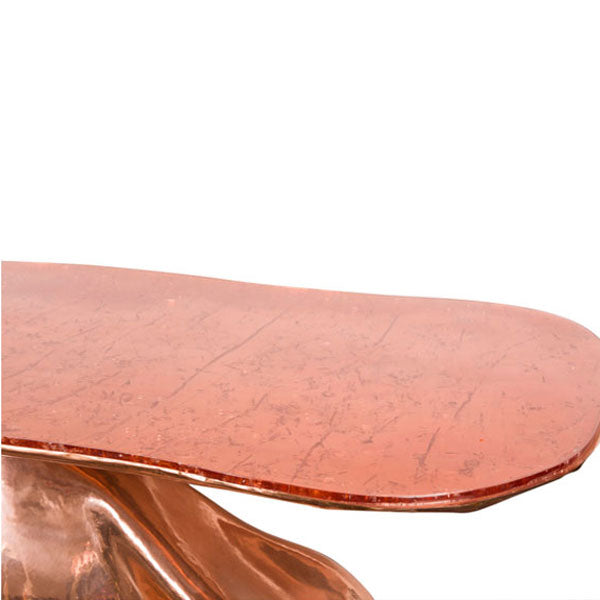 Copper Console Table