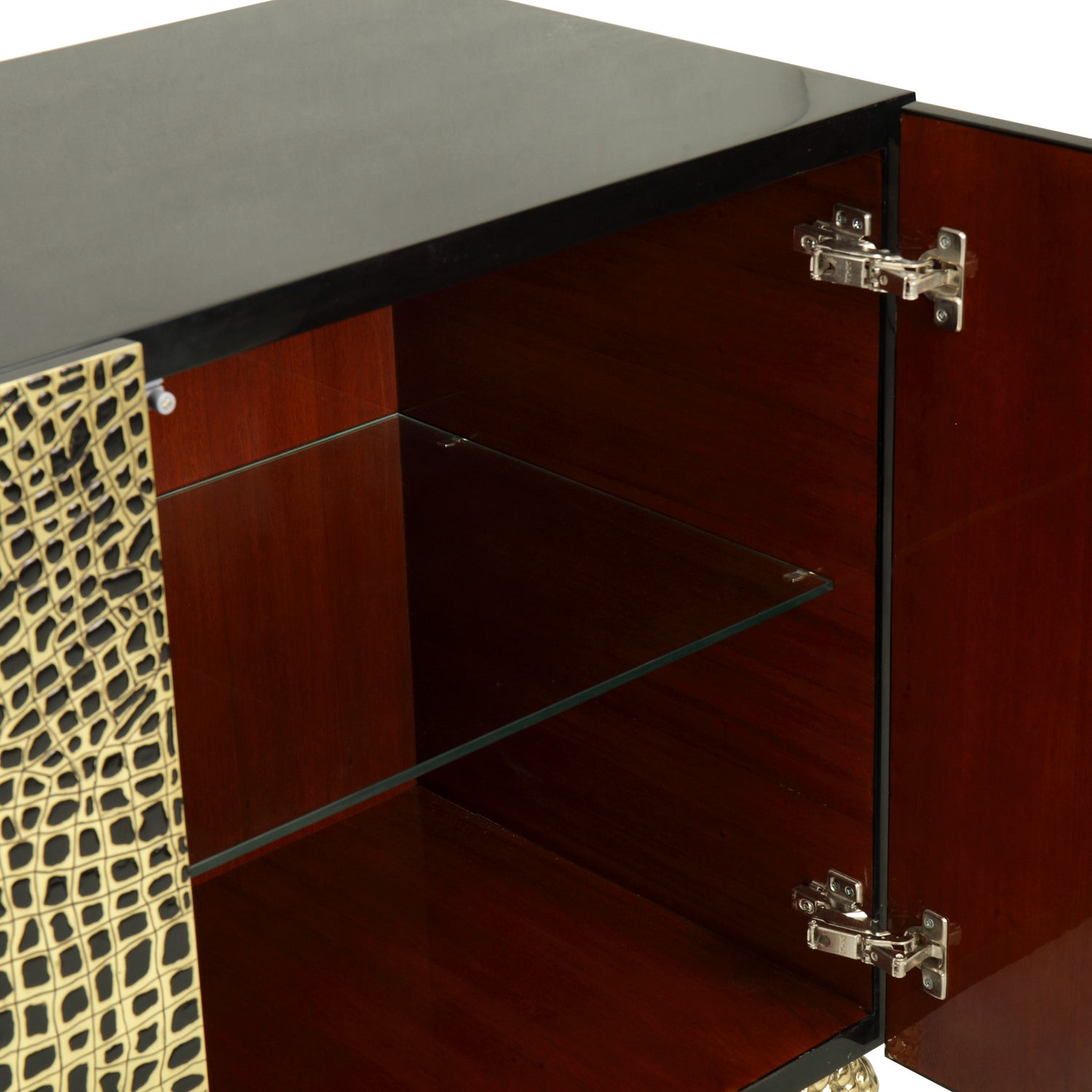 Crocodile Horn Back Credenza