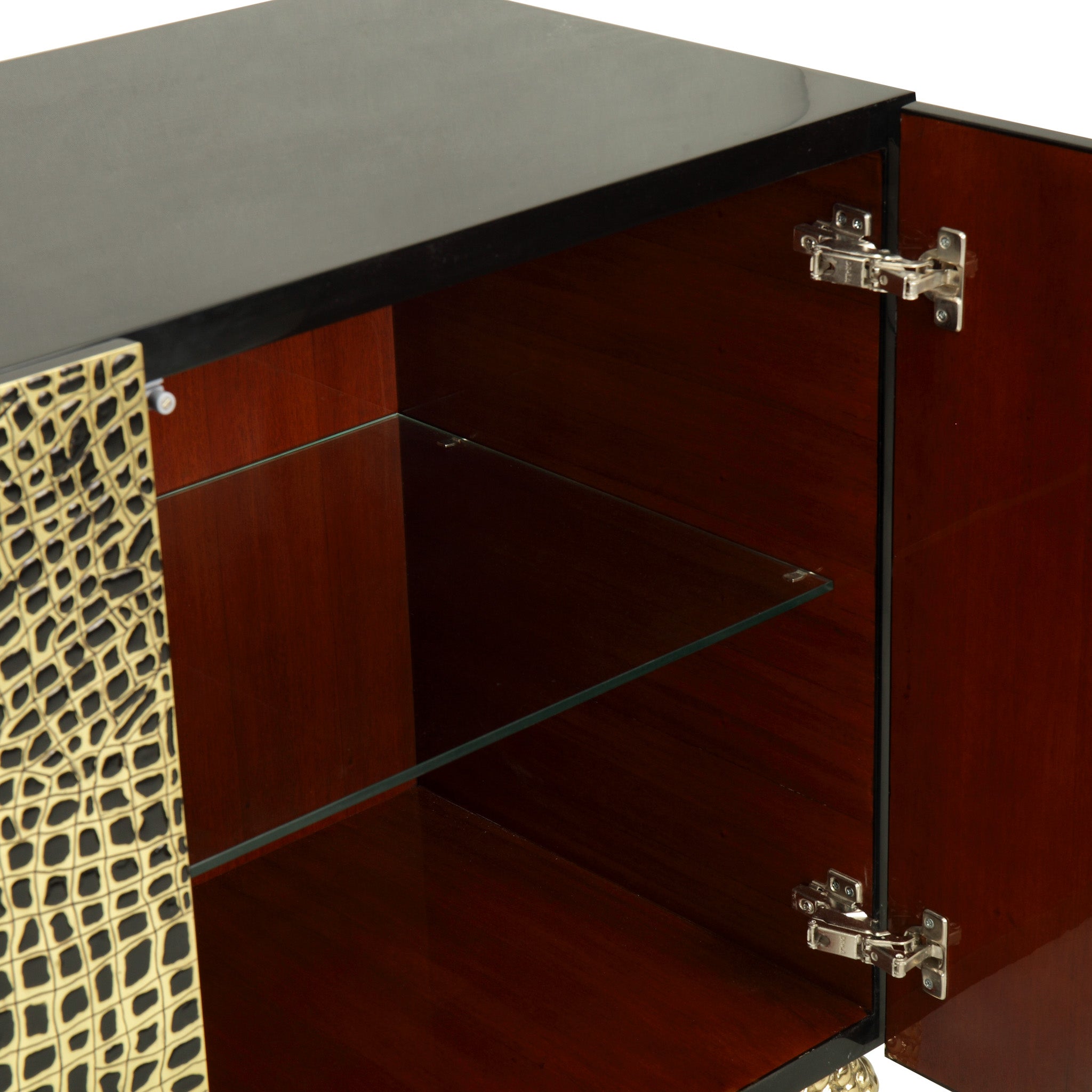Crocodile Horn Back Credenza