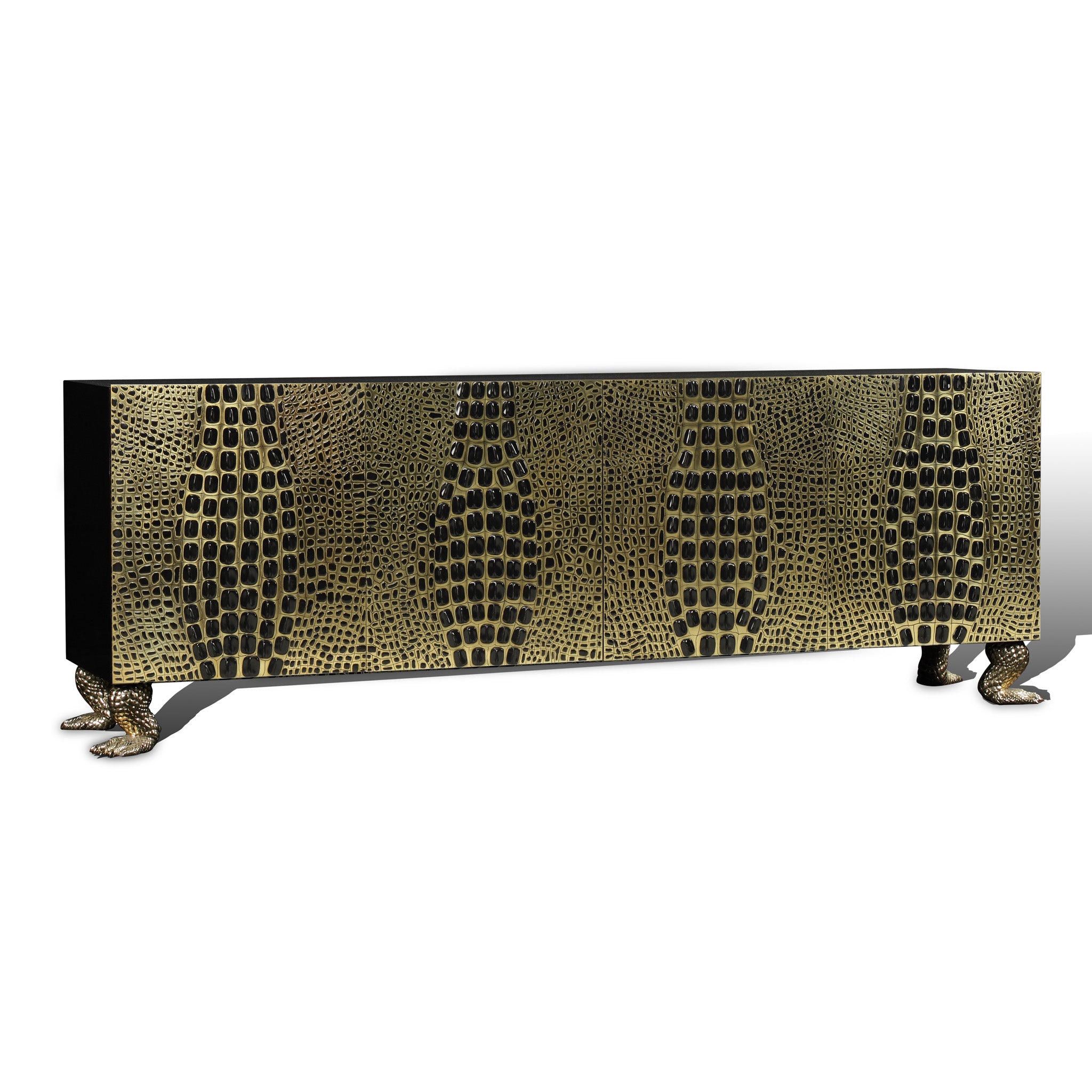 Crocodile Horn Back Credenza