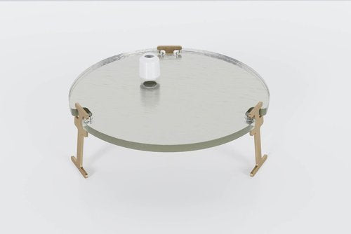 Galway Coffee Table with Glass Top