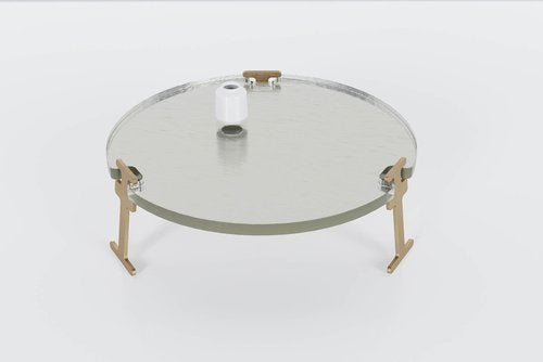 Galway Coffee Table with Glass Top