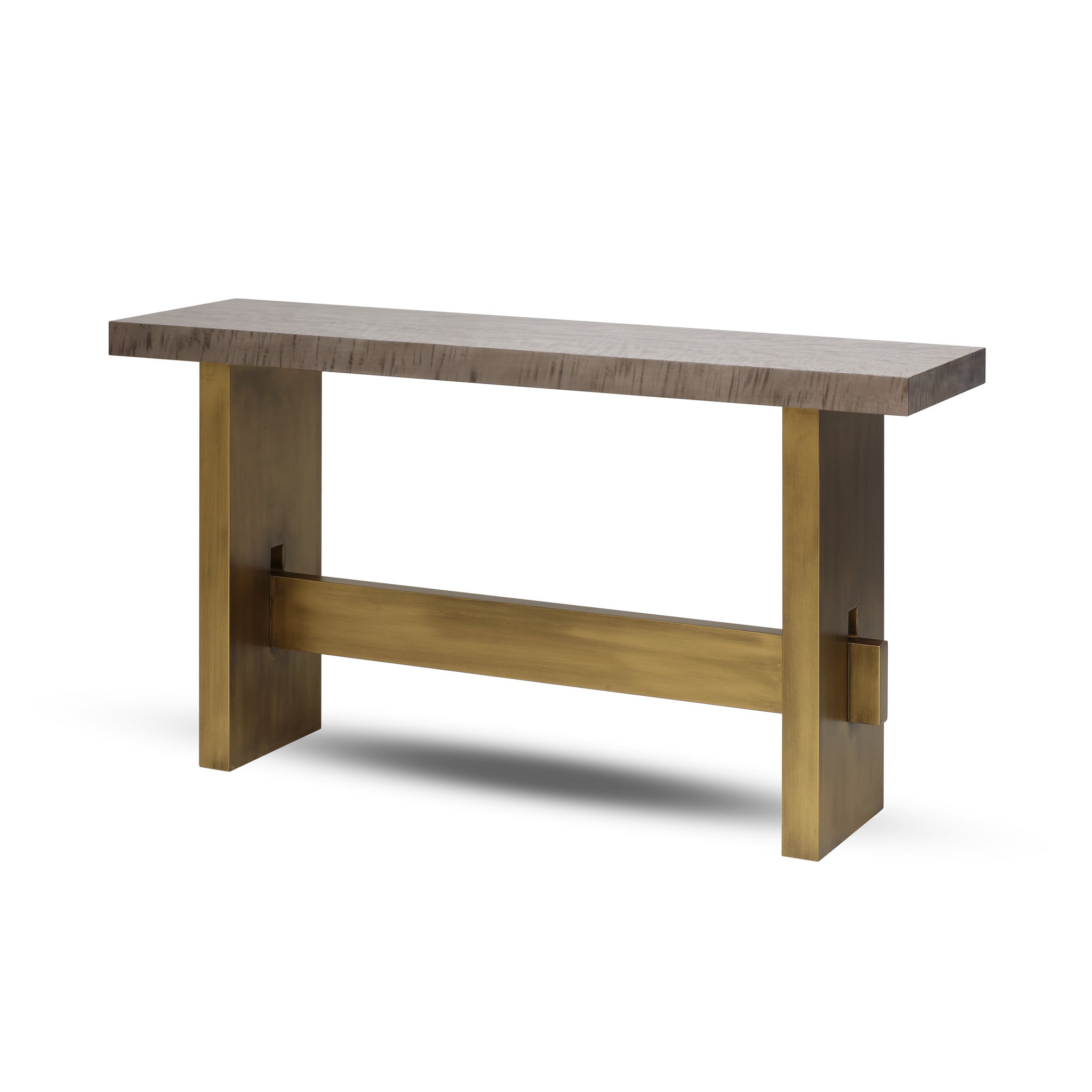 Geometry Bronze Console