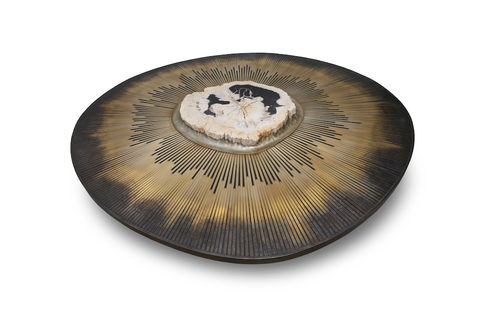 Indo Sunburst Cocktail Table