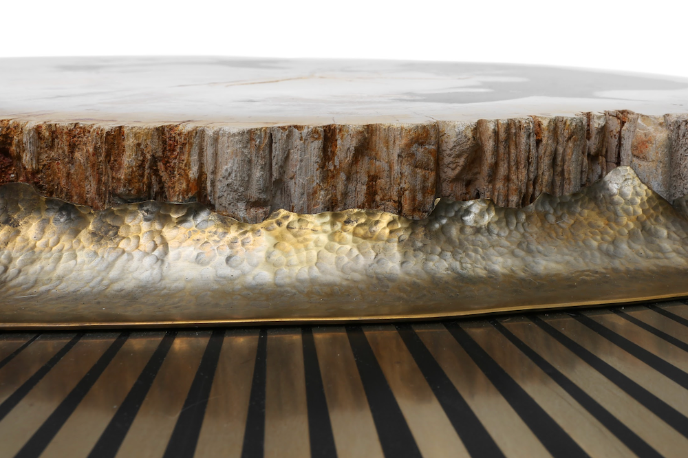 Indo Sunburst Cocktail Table