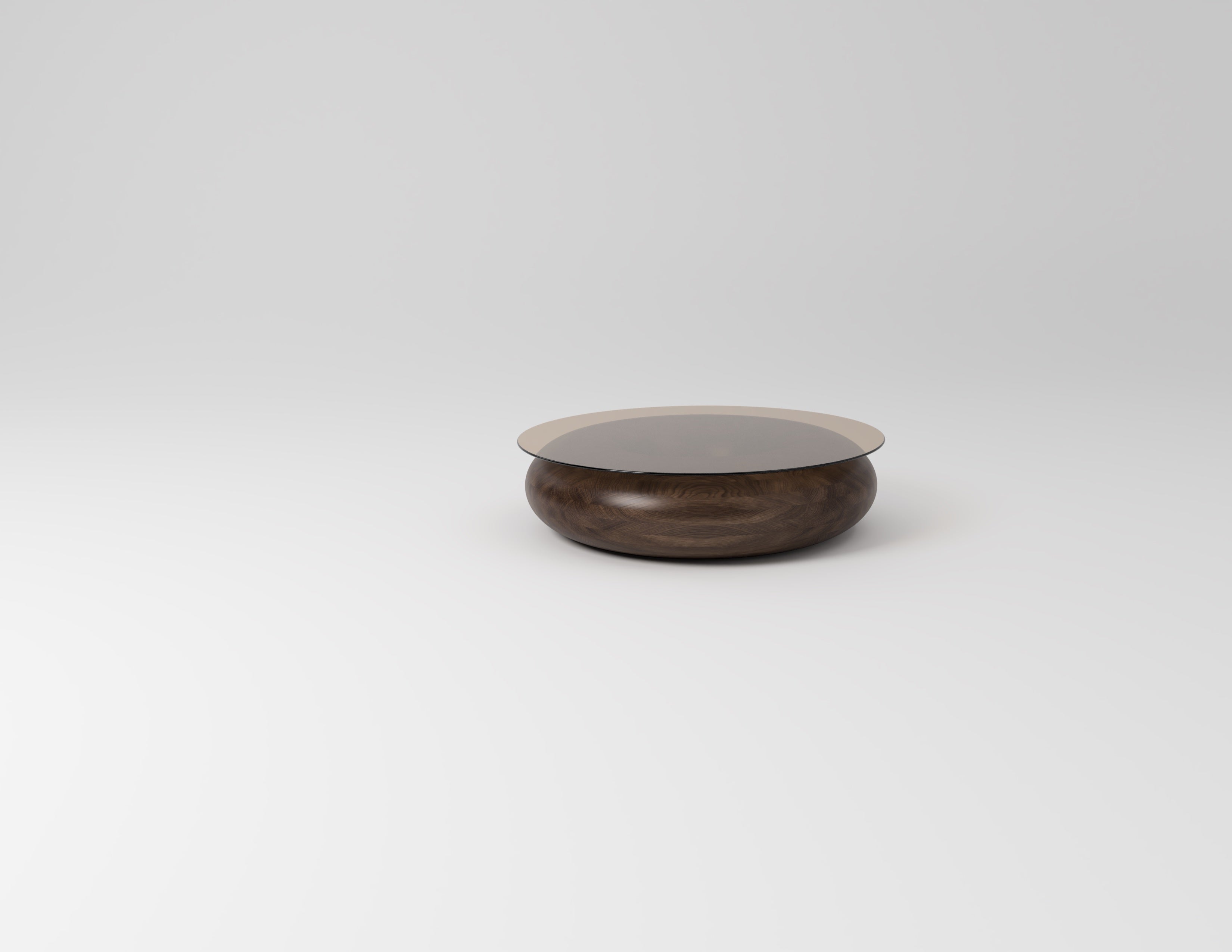 Doughnut Walnut Coffee Table