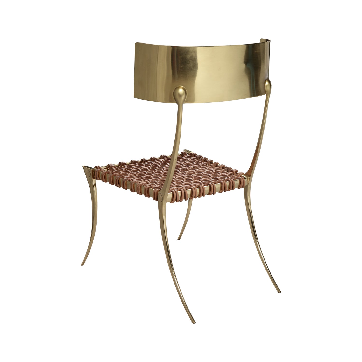 Klismos Brass Chair (Lite)