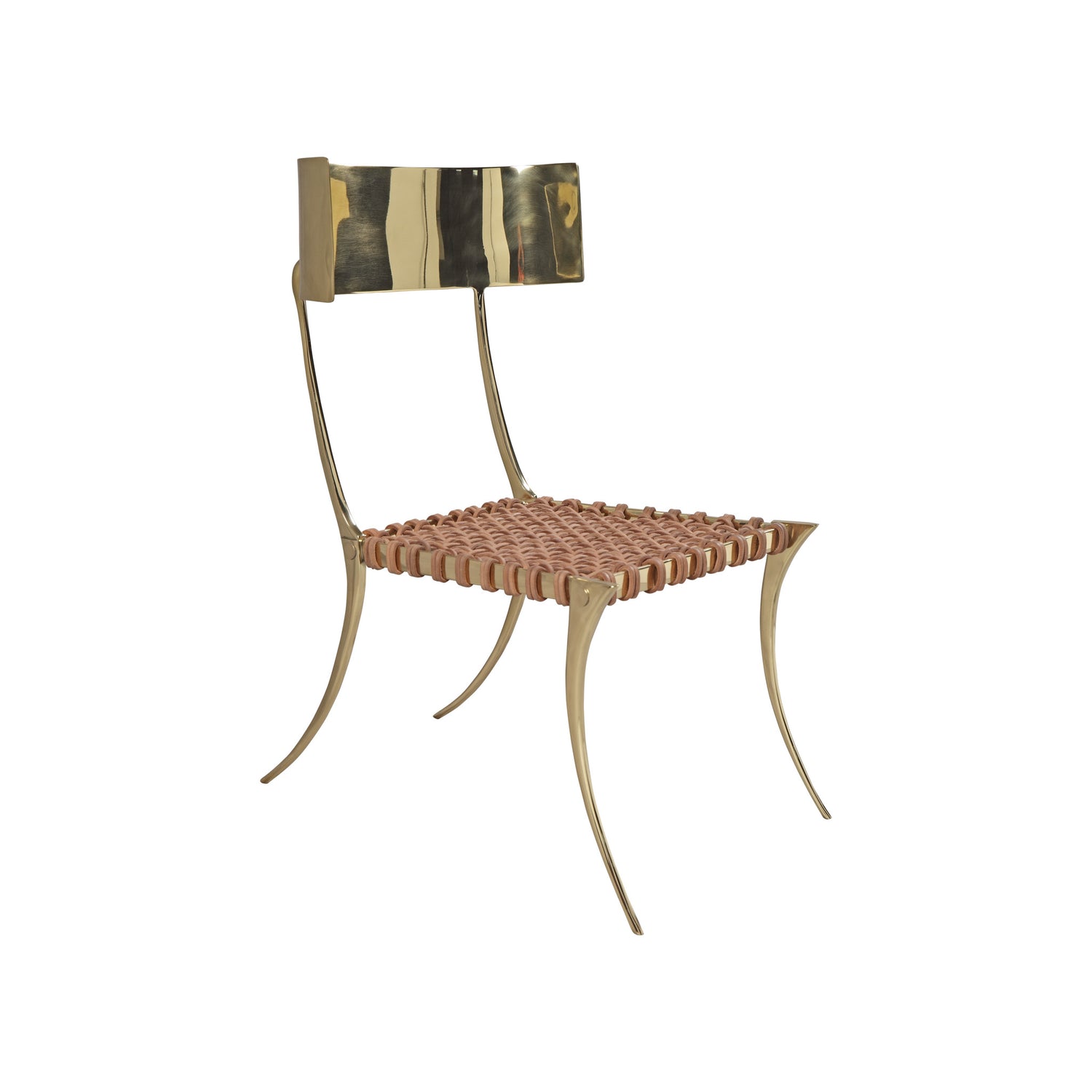 Klismos Brass Chair (Lite)