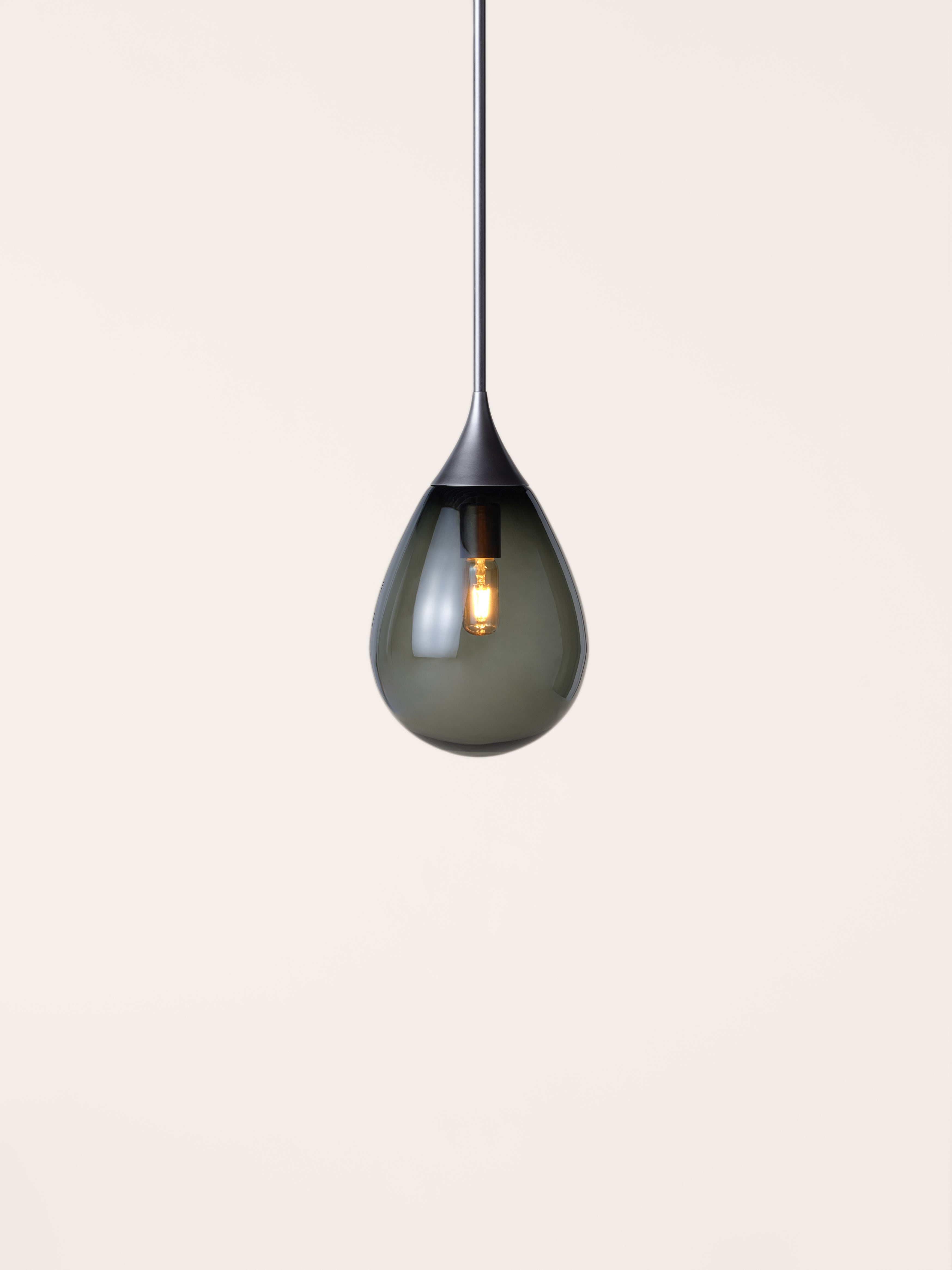 Teardrop Pendant 5 Cluster Small