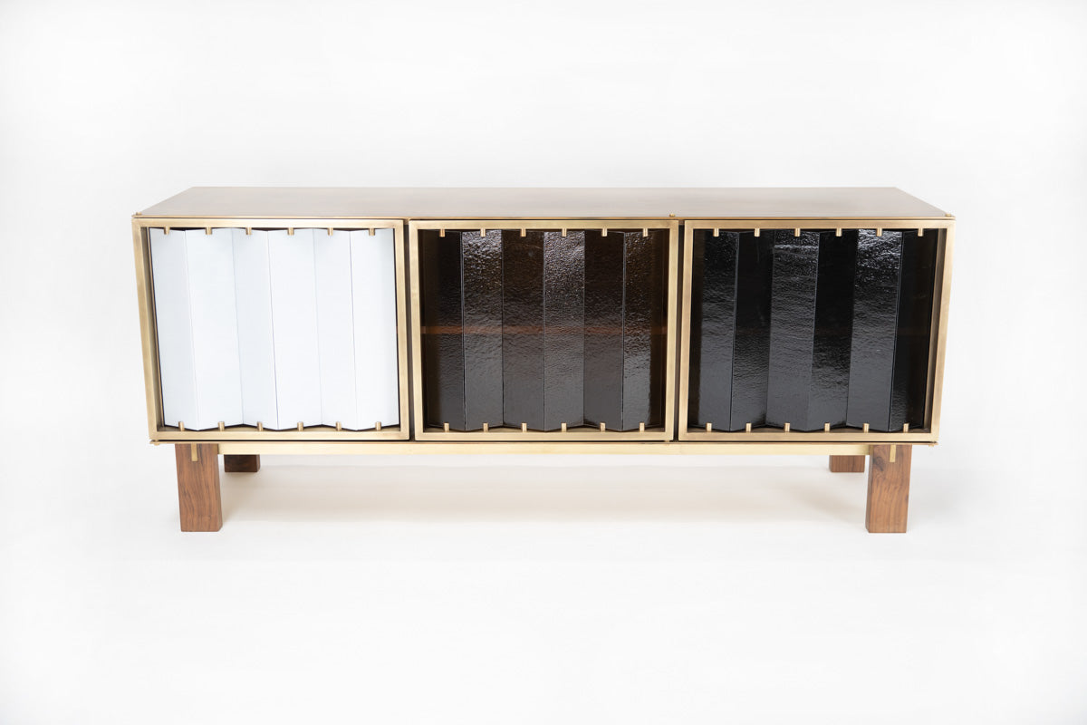 Louver Cabinet Glass