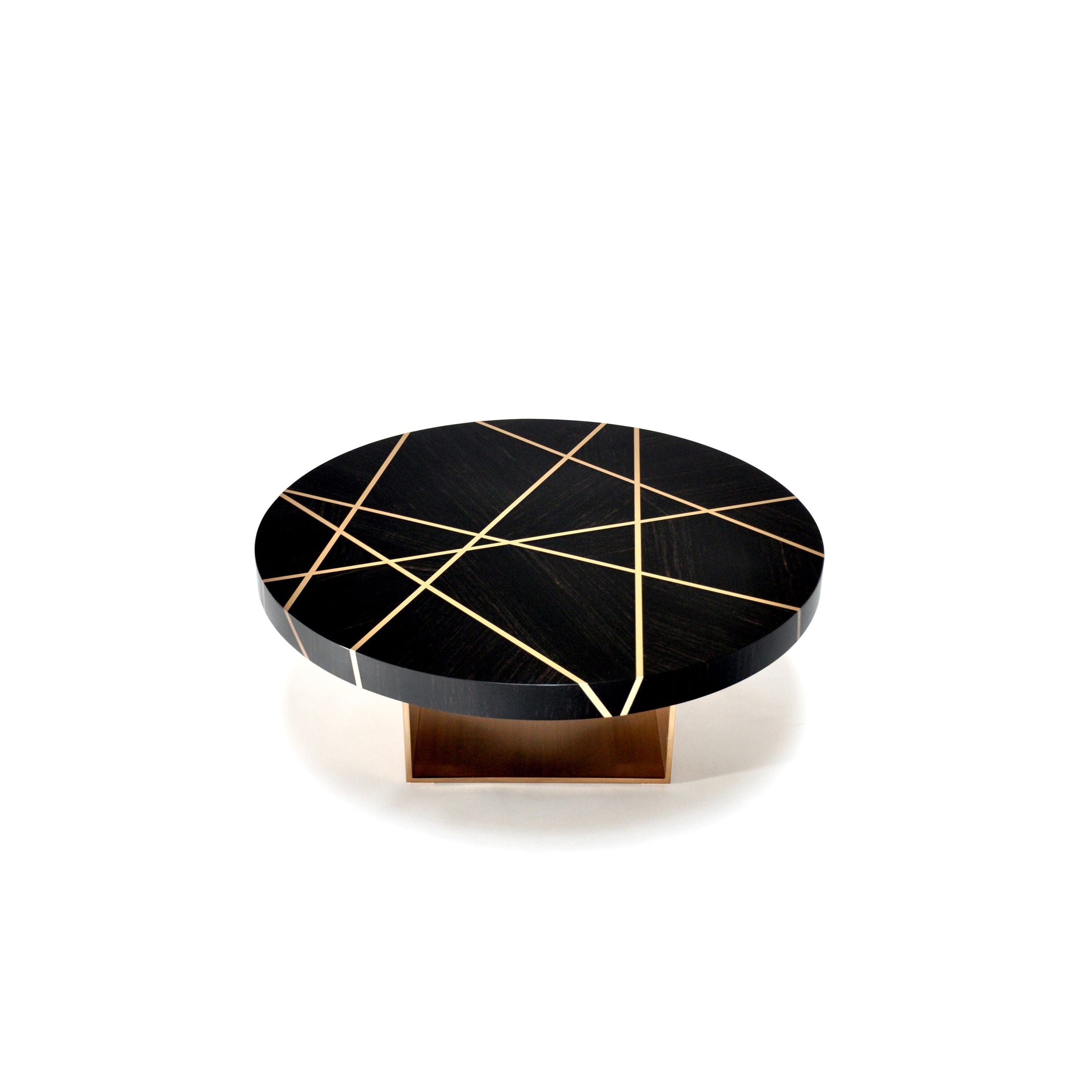 Ray Cocktail Table in Gabon Ebony