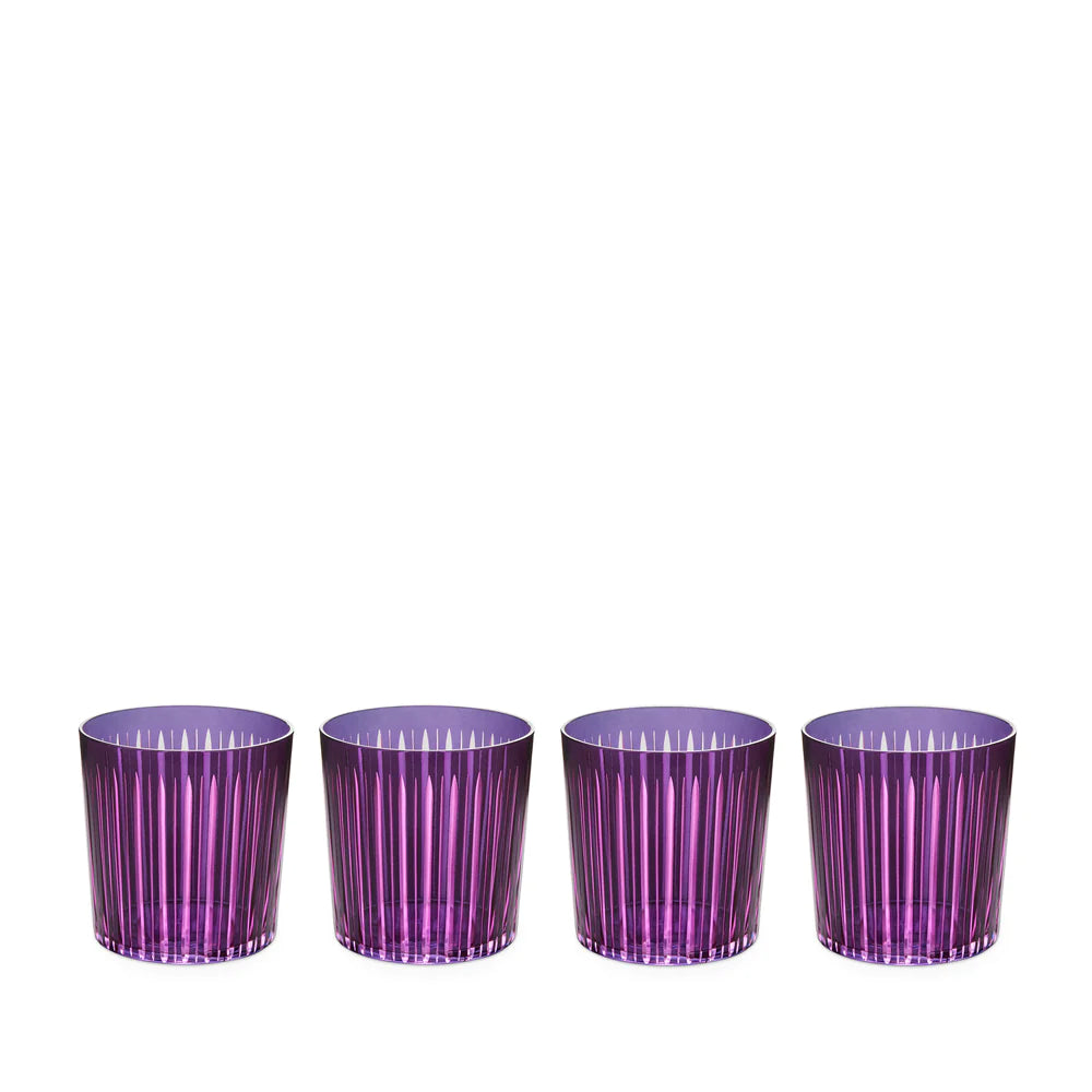 Prism Double Old Fashioned Glasses Purple