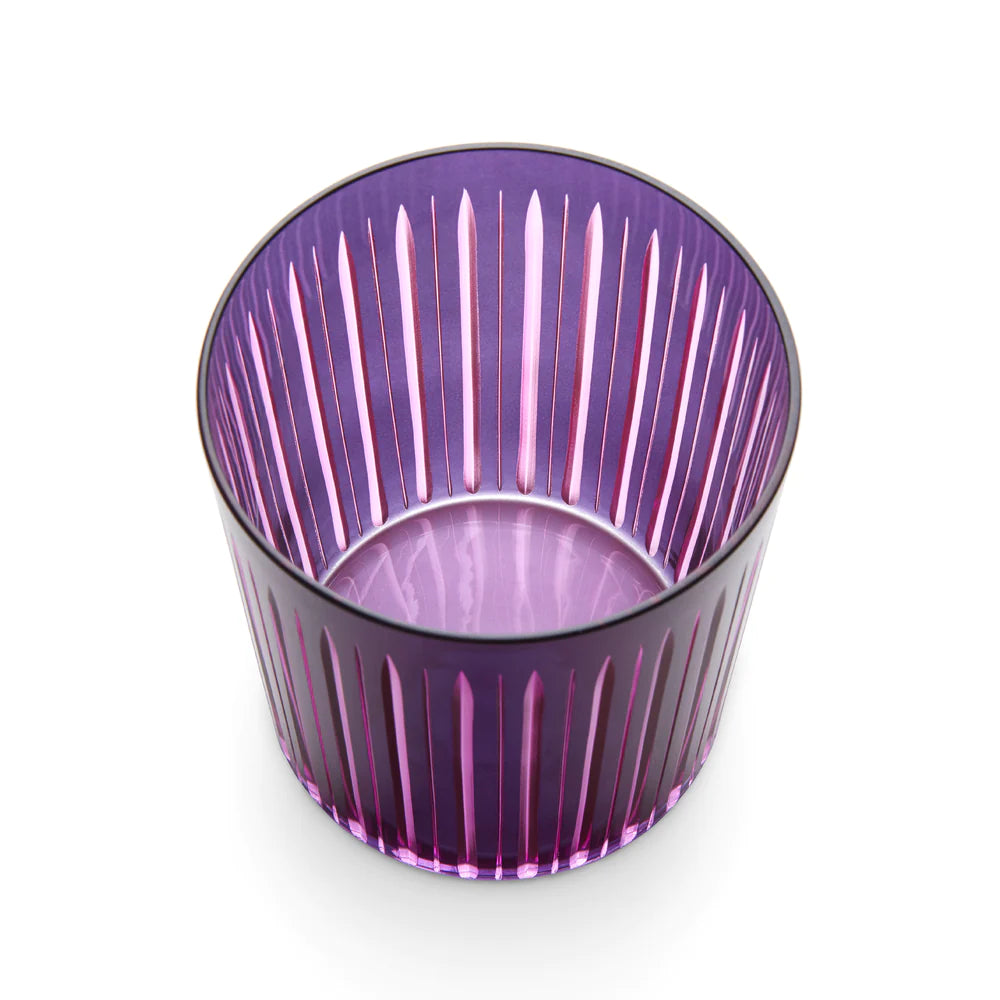 Prism Double Old Fashioned Glasses Purple