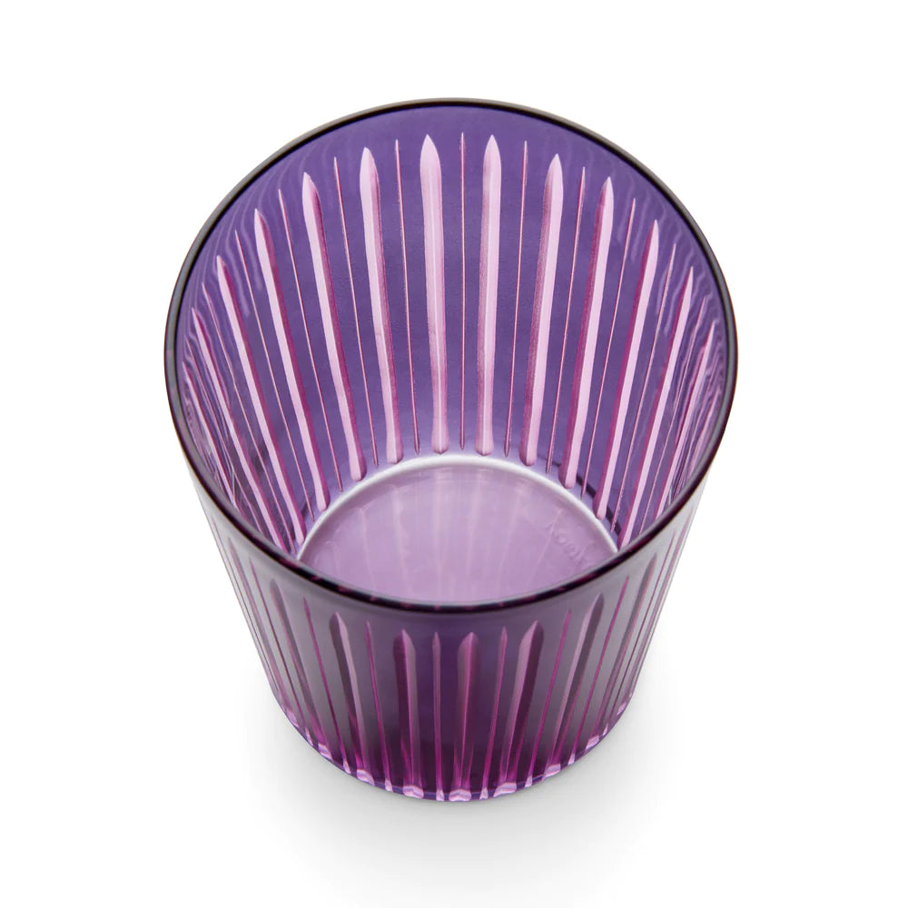 Prism Highball Glasses Purple
