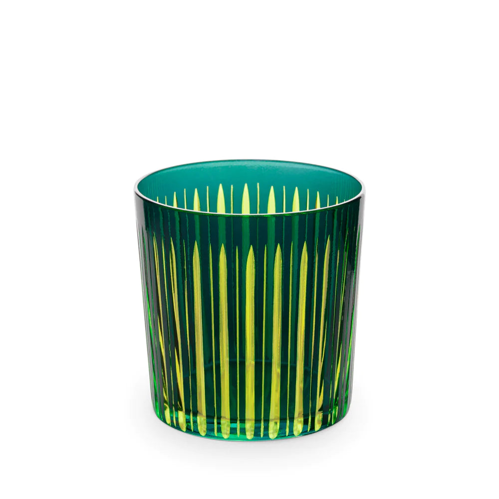 Prism Double Old Fashioned Glasses Green