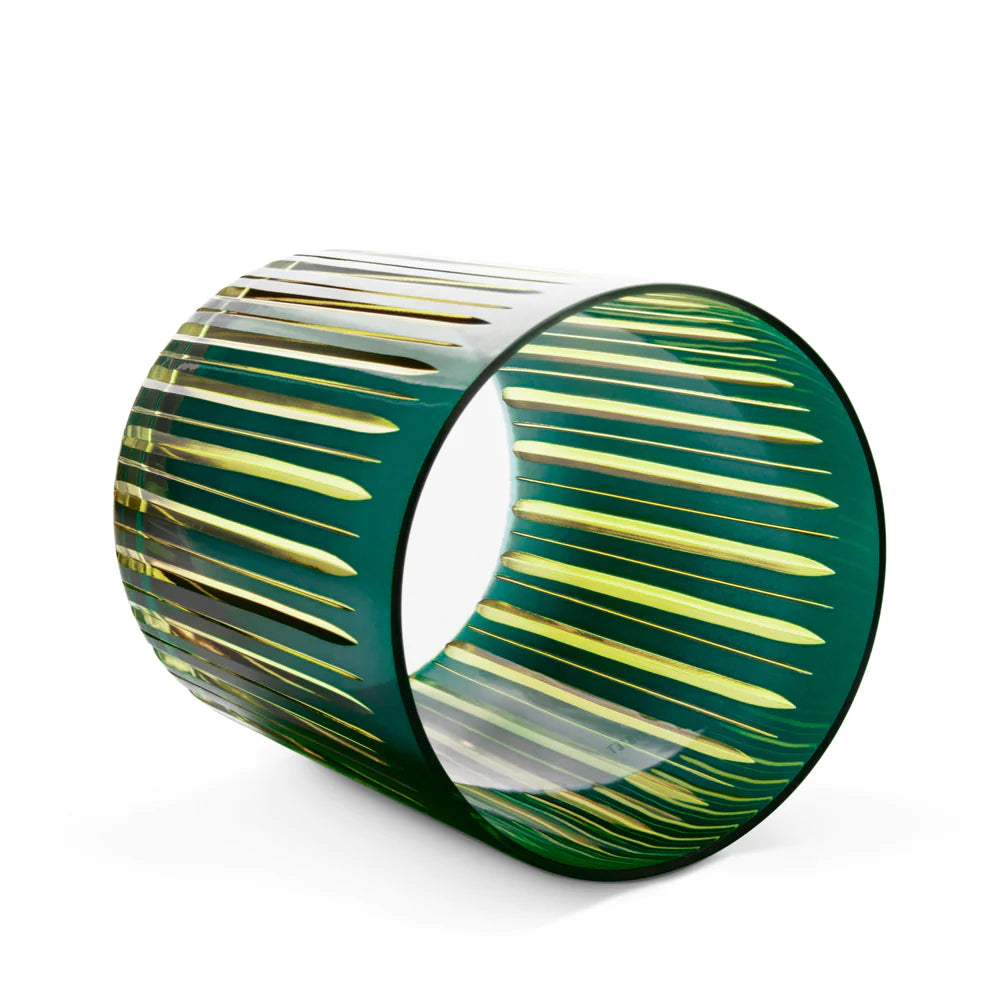 Prism Double Old Fashioned Glasses Green