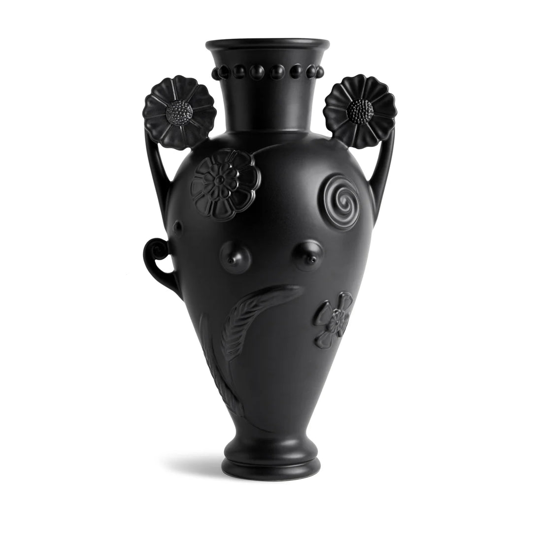 Pantheon Persephone Vase Black