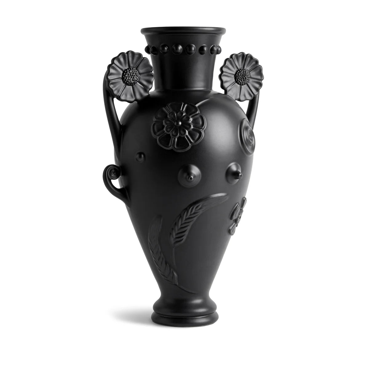 Pantheon Persephone Vase Black